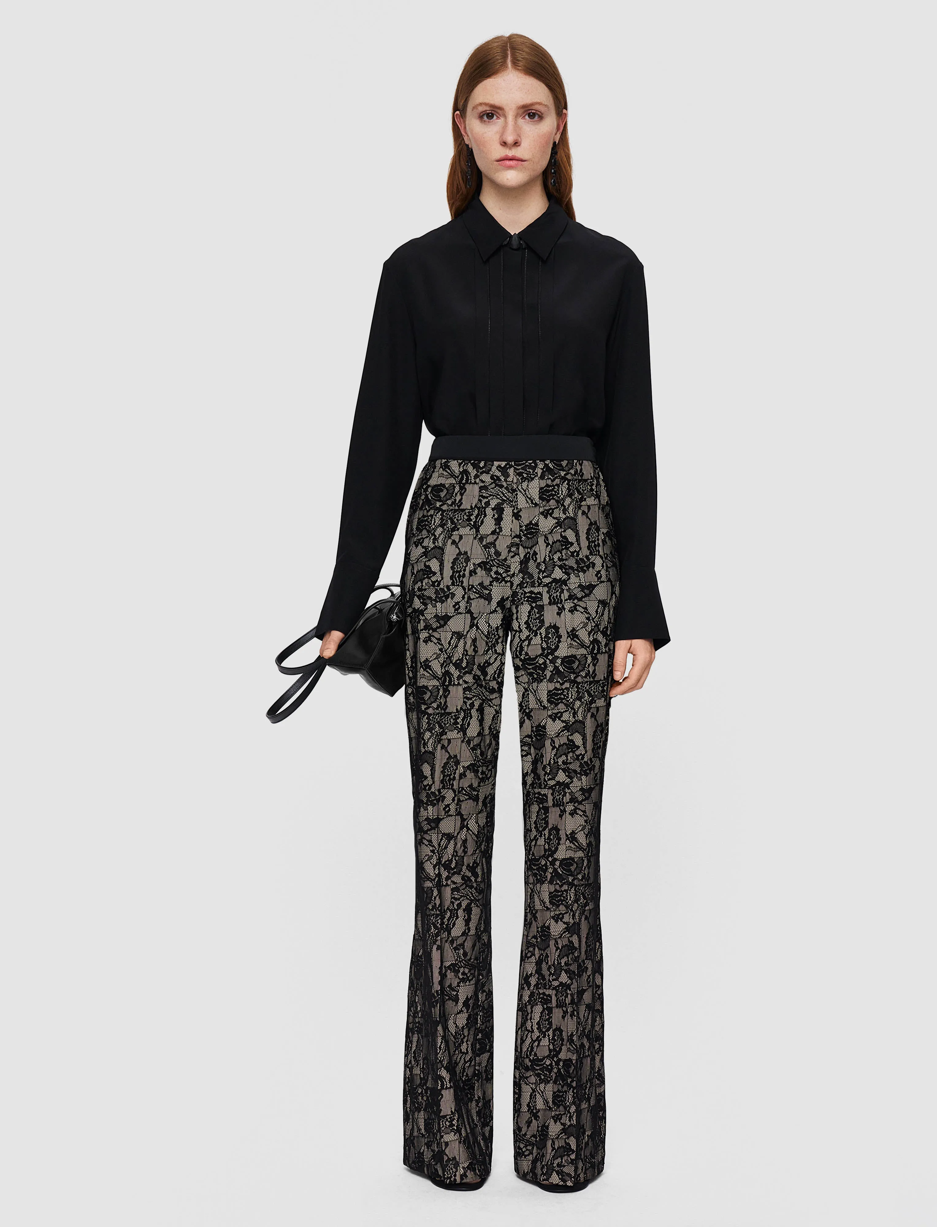 Tokyo Patchwork Lace Trousers sold by Joseph product image thumbnail 2