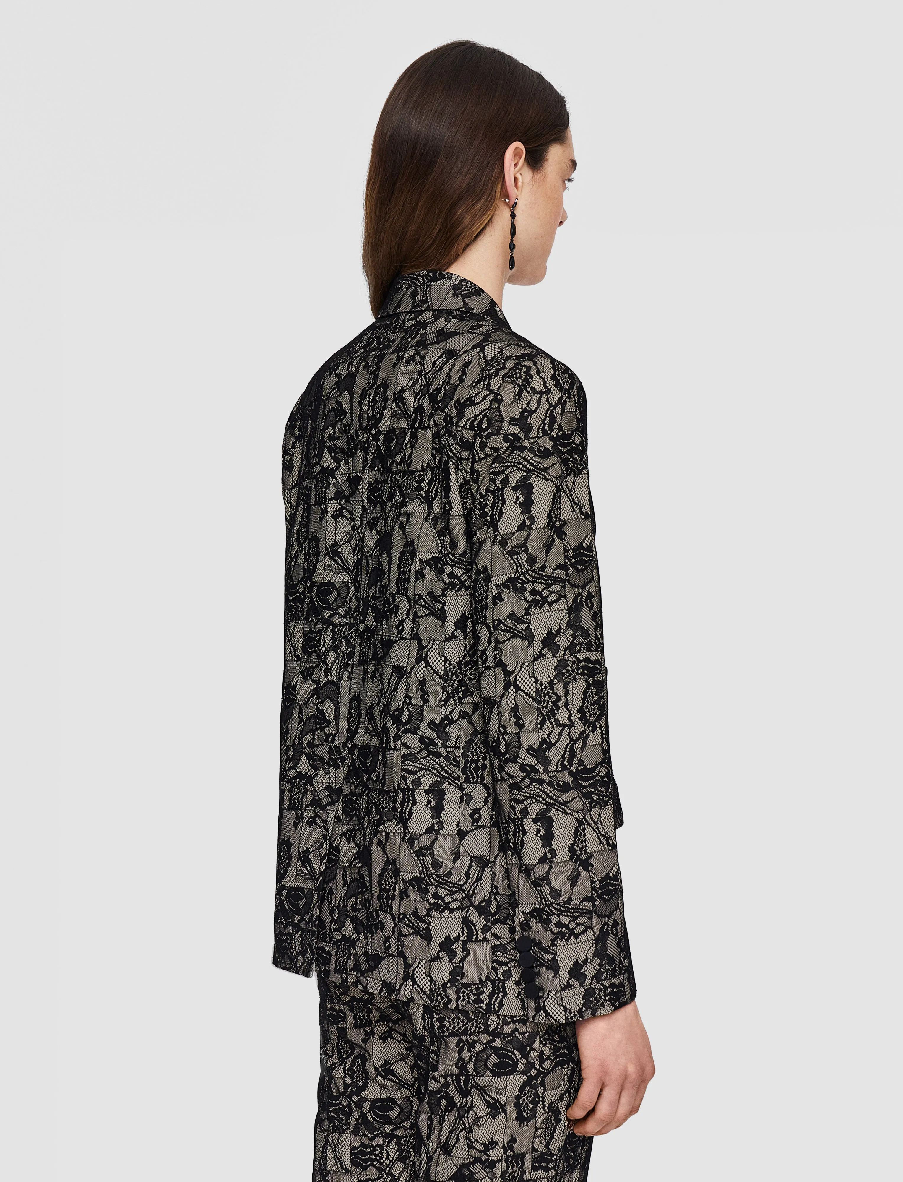 Jaden Patchwork Lace Jacket sold by Joseph product image thumbnail 4