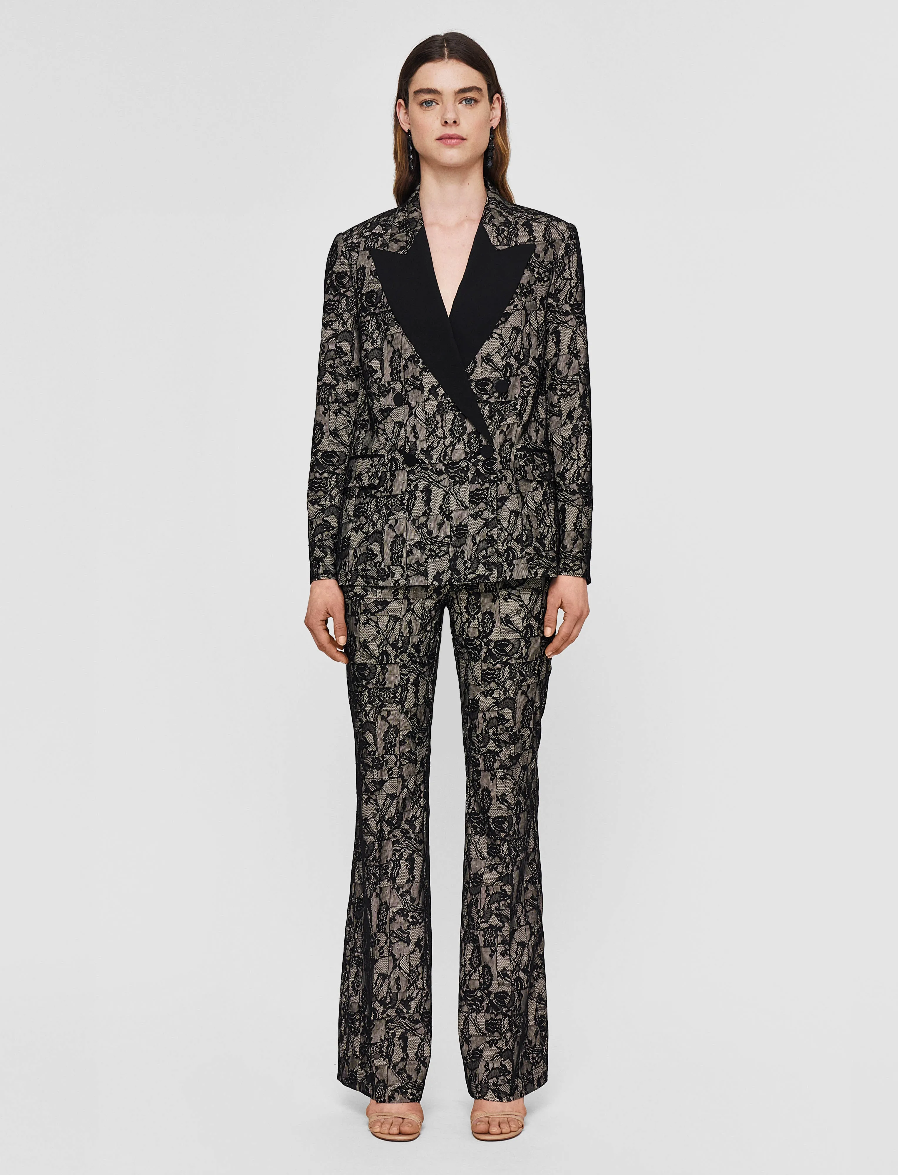 Jaden Patchwork Lace Jacket sold by Joseph product image thumbnail 2