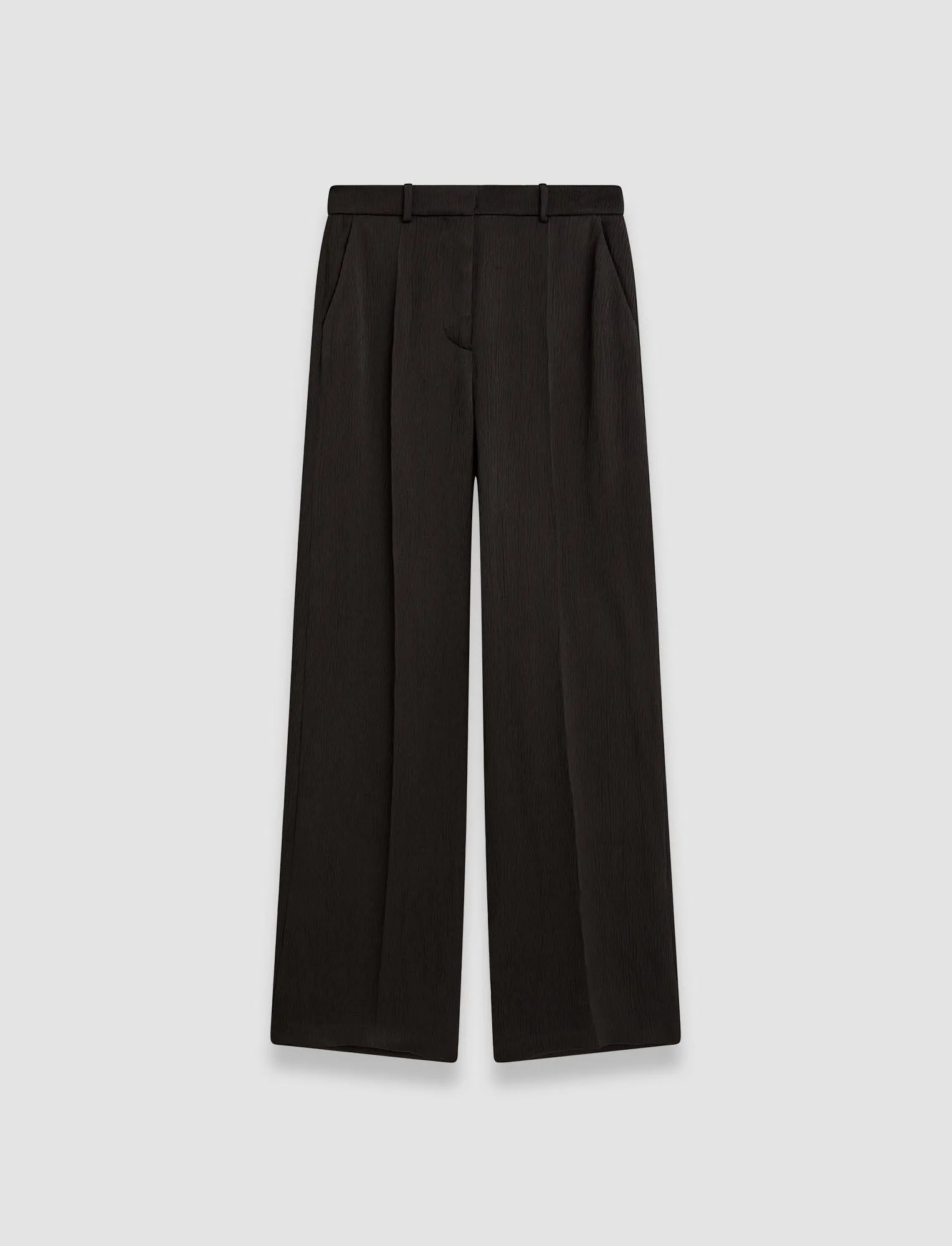Alana Textured Viscose Trousers sold by Joseph