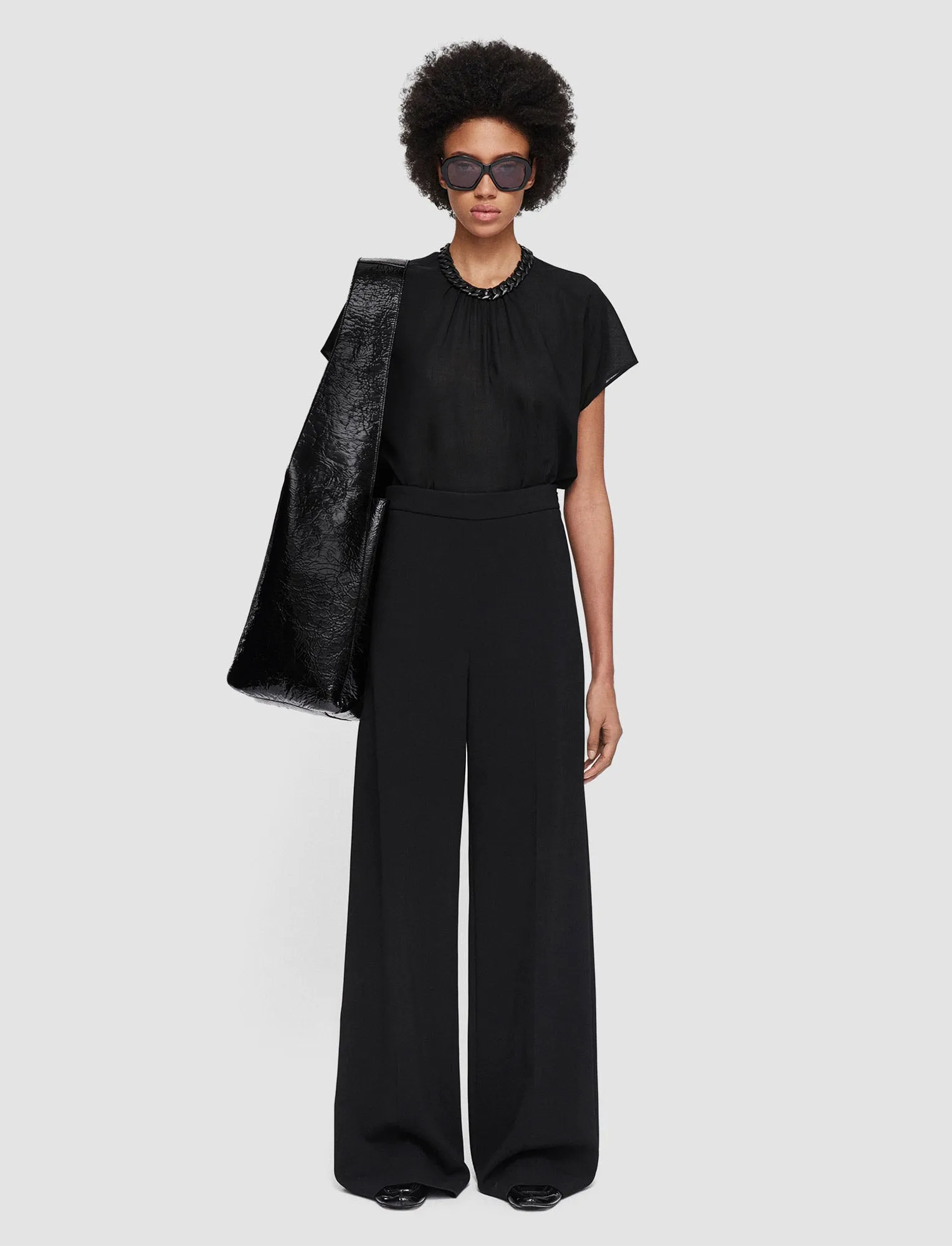 Alane Comfort Cady Trousers sold by Joseph product image thumbnail 2