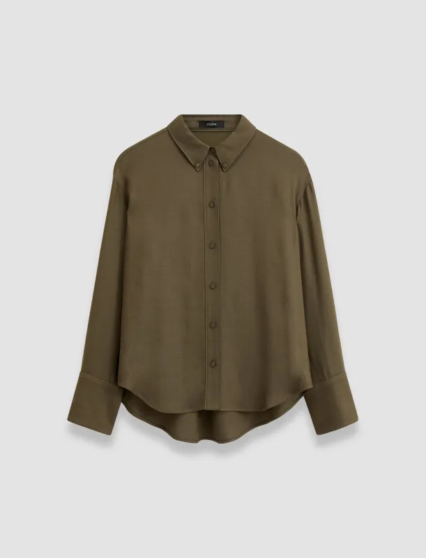 Viscose Twill Felicien Blouse sold by Joseph