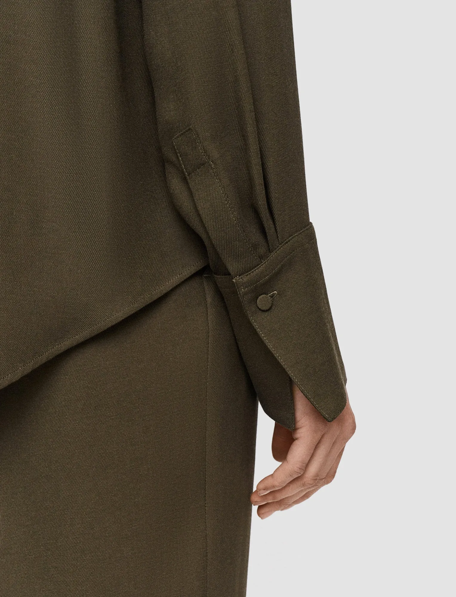 Viscose Twill Felicien Blouse sold by Joseph product image thumbnail 5