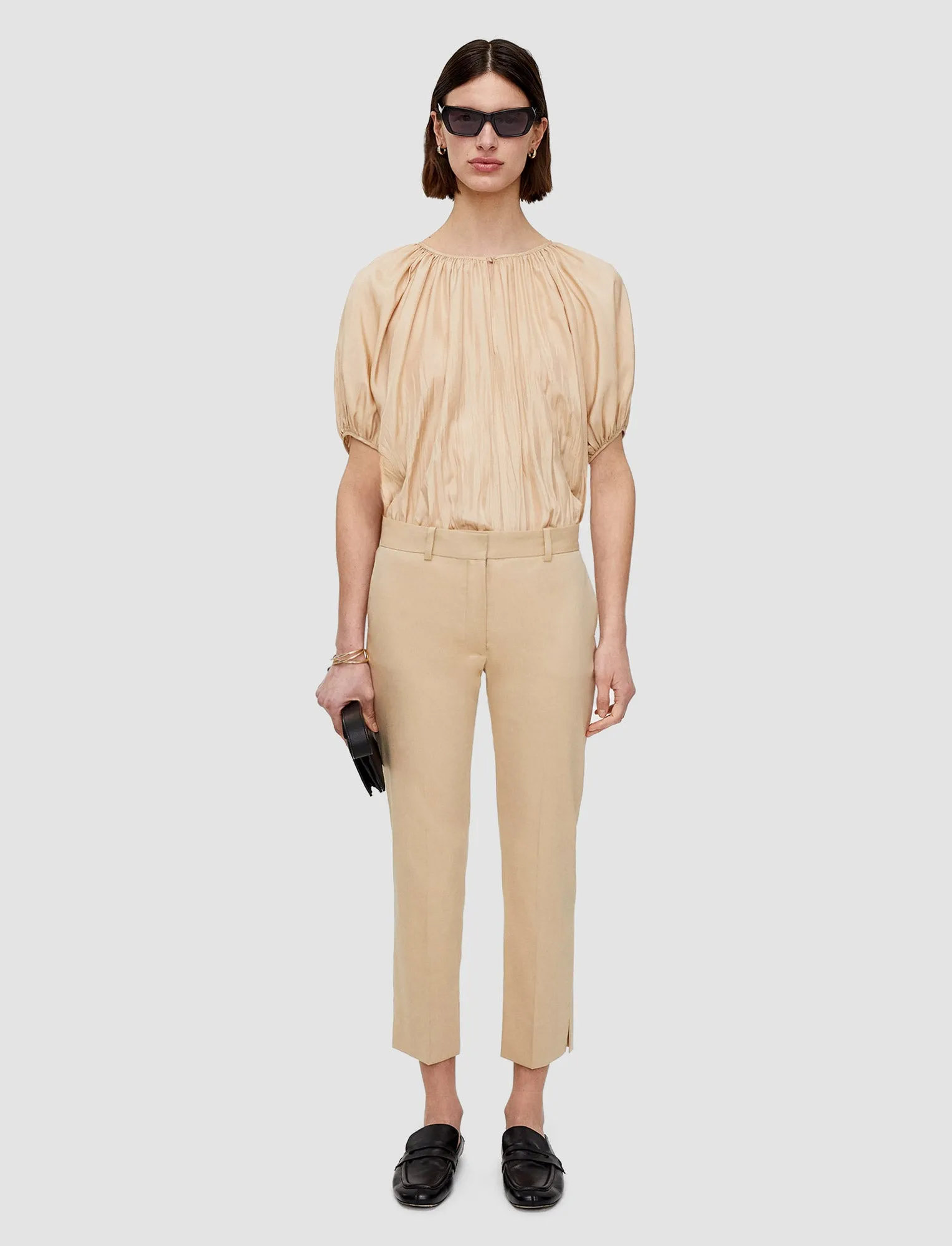 Bing Court Light Gabardine Stretch Trousers sold by Joseph product image thumbnail 2