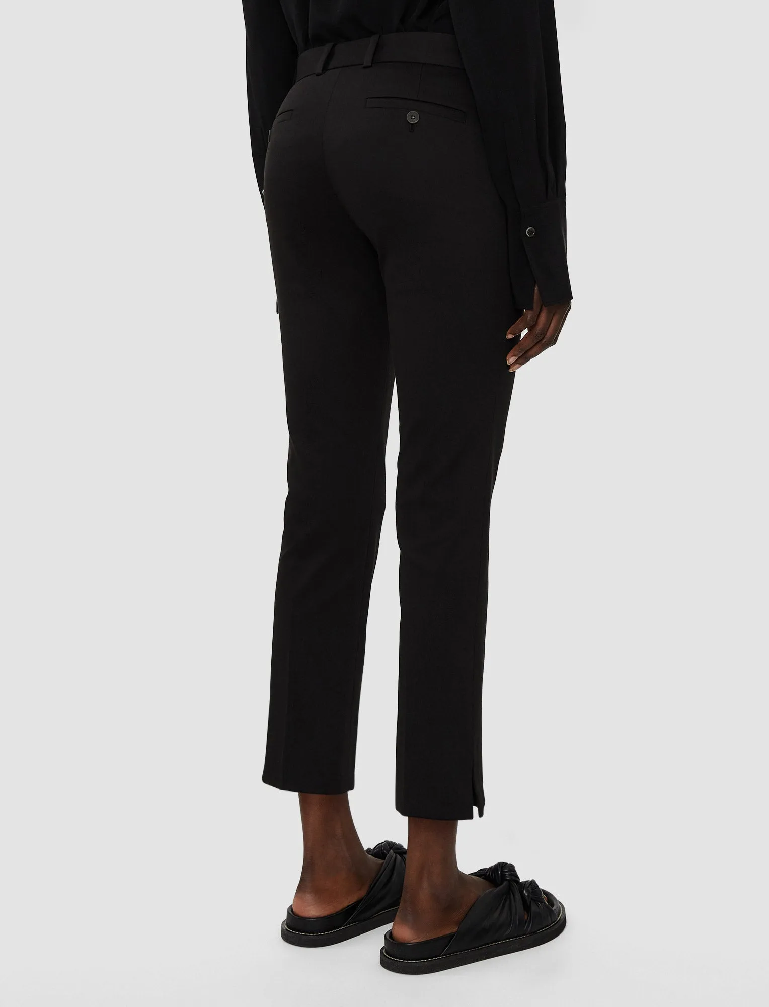 Bing Court Light Gabardine Stretch Trousers sold by Joseph product image thumbnail 3