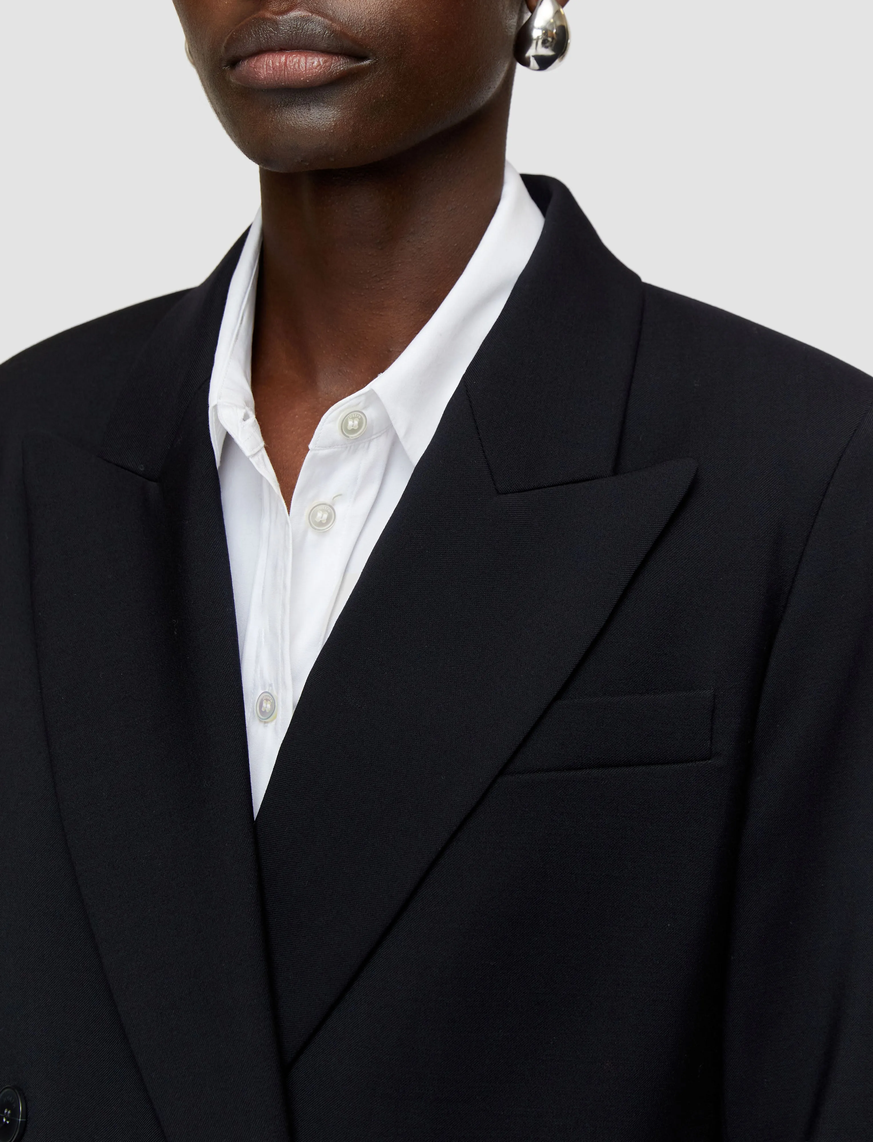Jaden Tailoring Wool Stretch Jacket sold by Joseph product image thumbnail 5