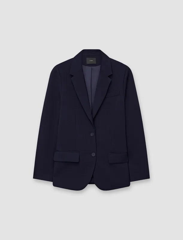 Tailoring Wool Stretch Jackie Jacket sold by Joseph