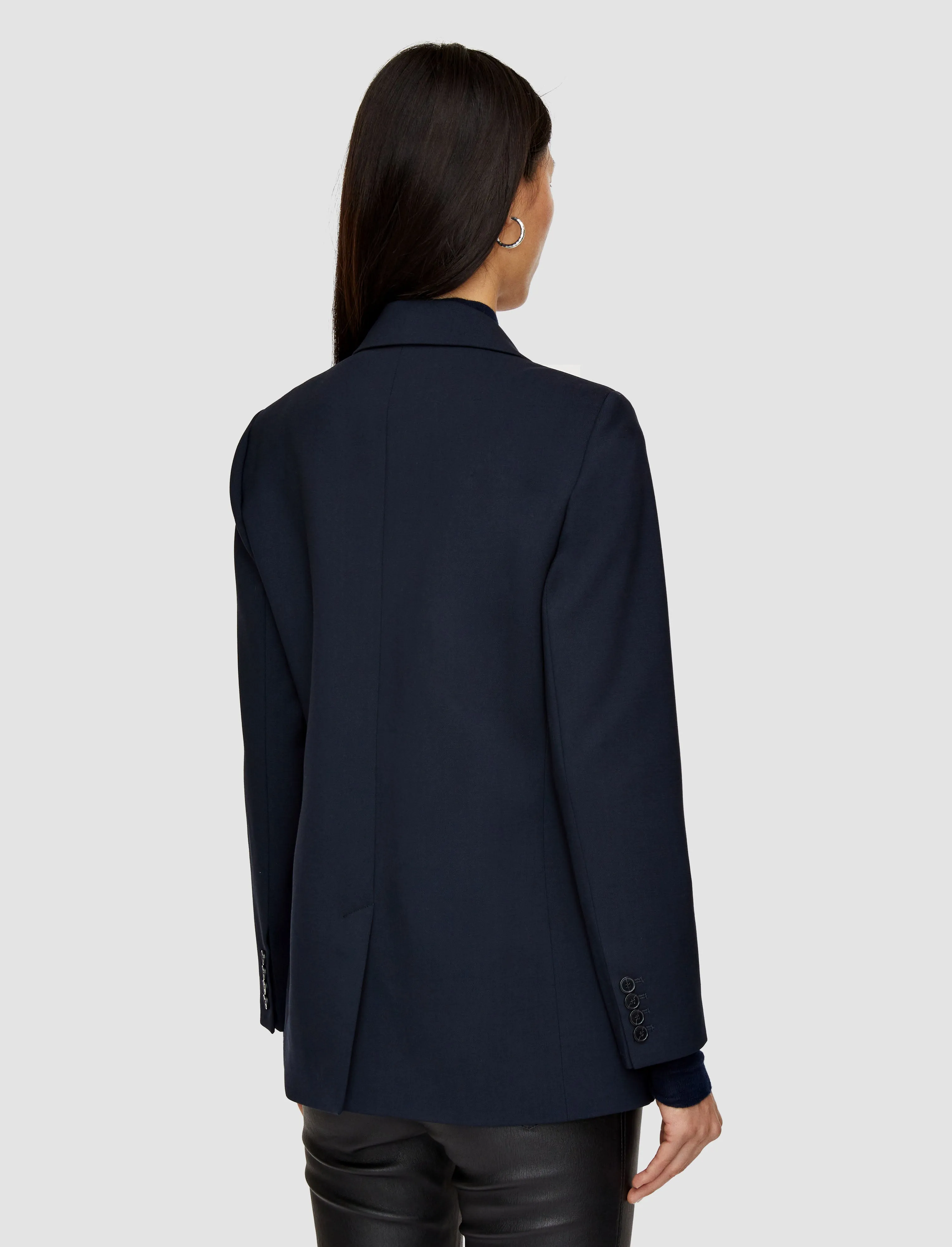 Tailoring Wool Stretch Jackie Jacket sold by Joseph product image thumbnail 4