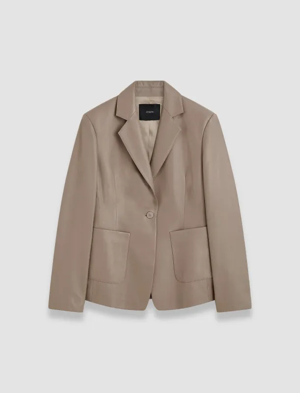 Glenview Nappa Leather Jacket sold by Joseph