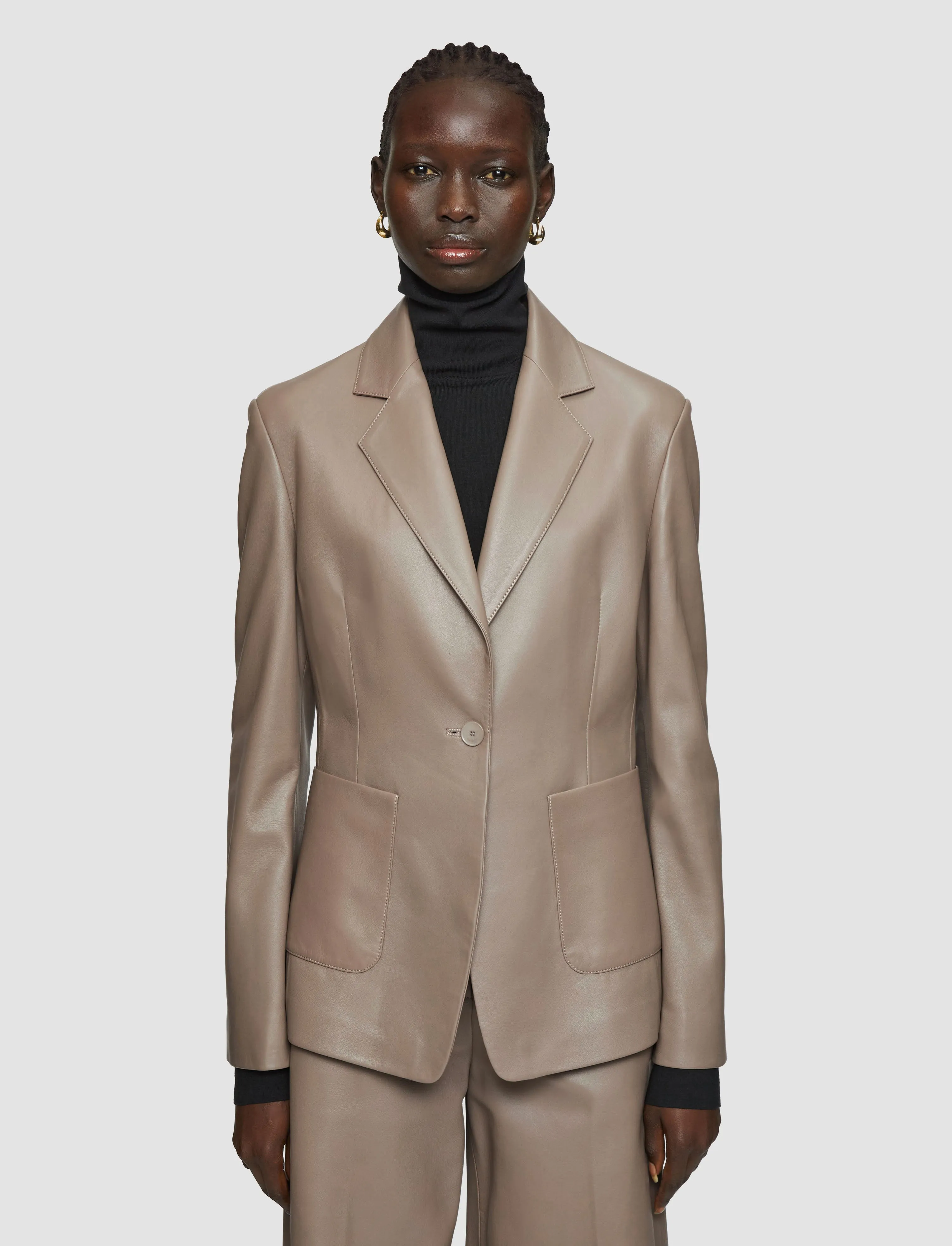 Glenview Nappa Leather Jacket sold by Joseph product image thumbnail 3