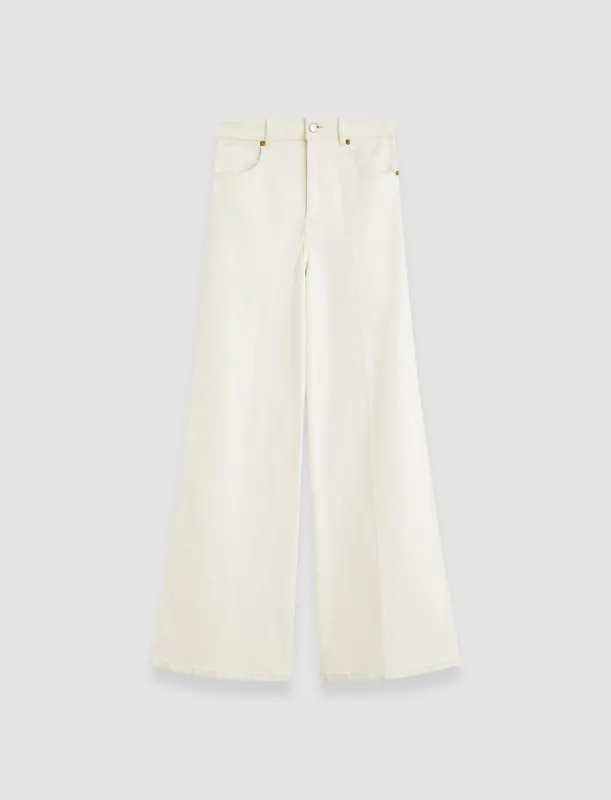 Abbey Denim Stretch Trousers sold by Joseph