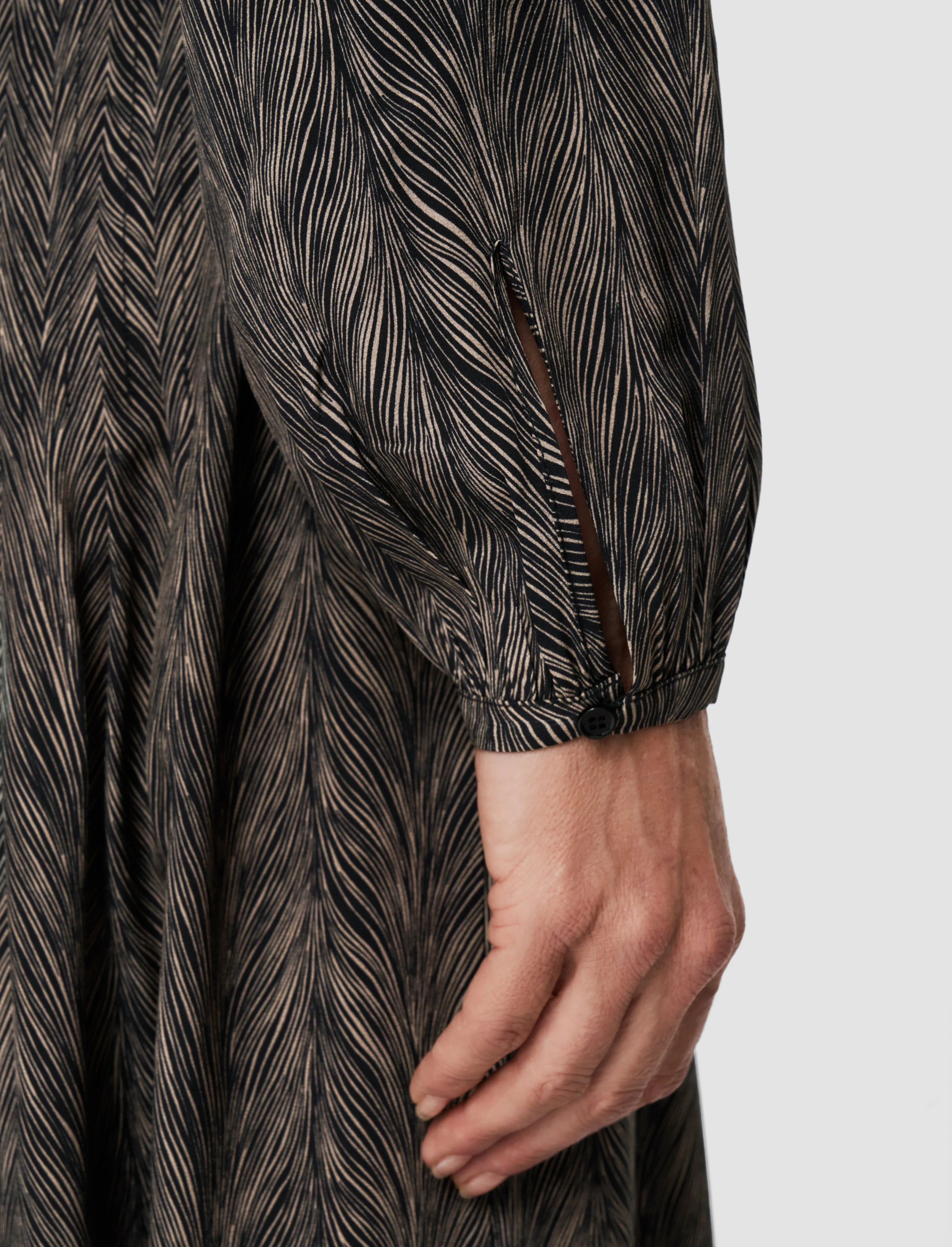 Sibelle Crepe de Chine Print Silk Dress sold by Joseph product image thumbnail 4