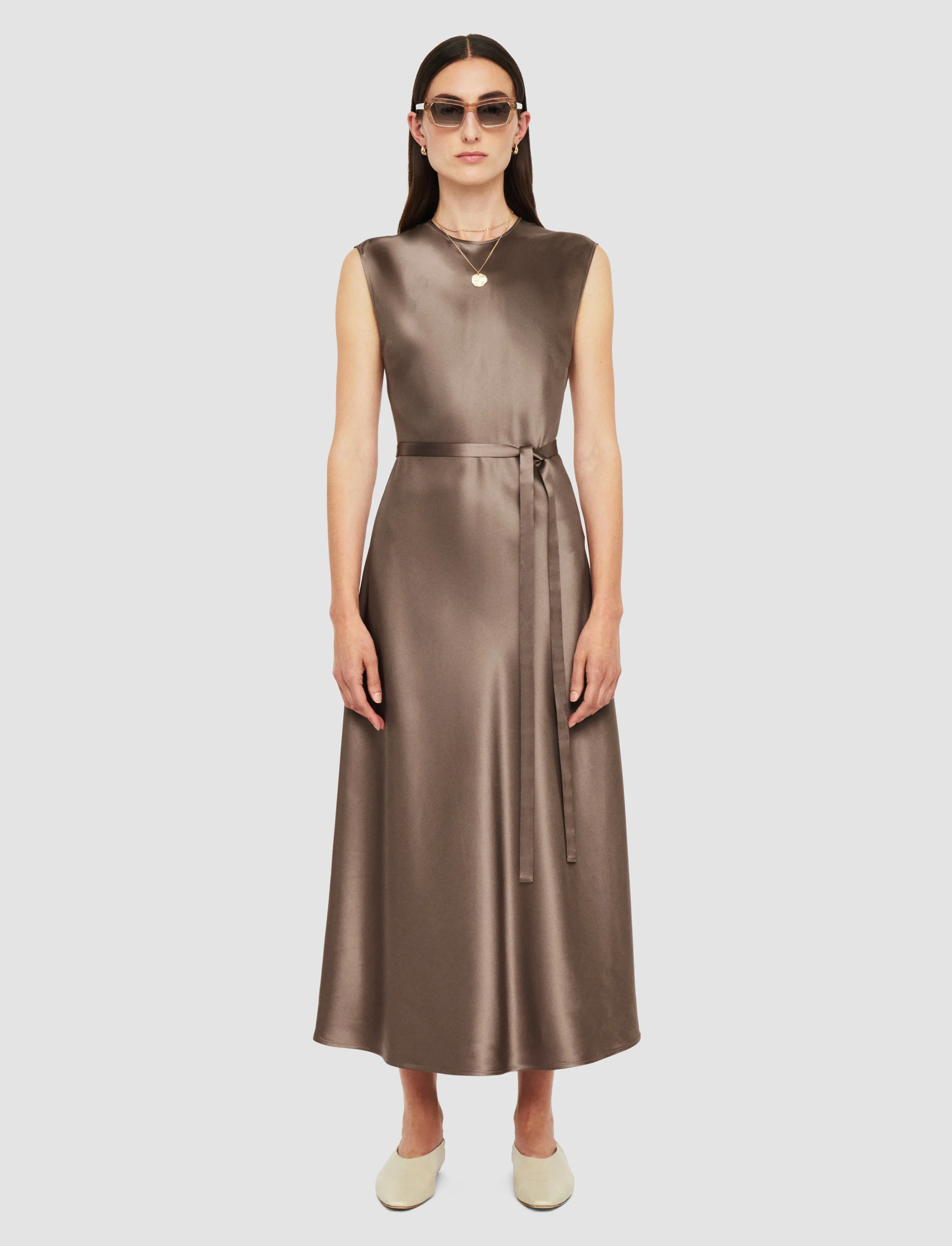Garnier Silk Satin Dress sold by Joseph product image thumbnail 3