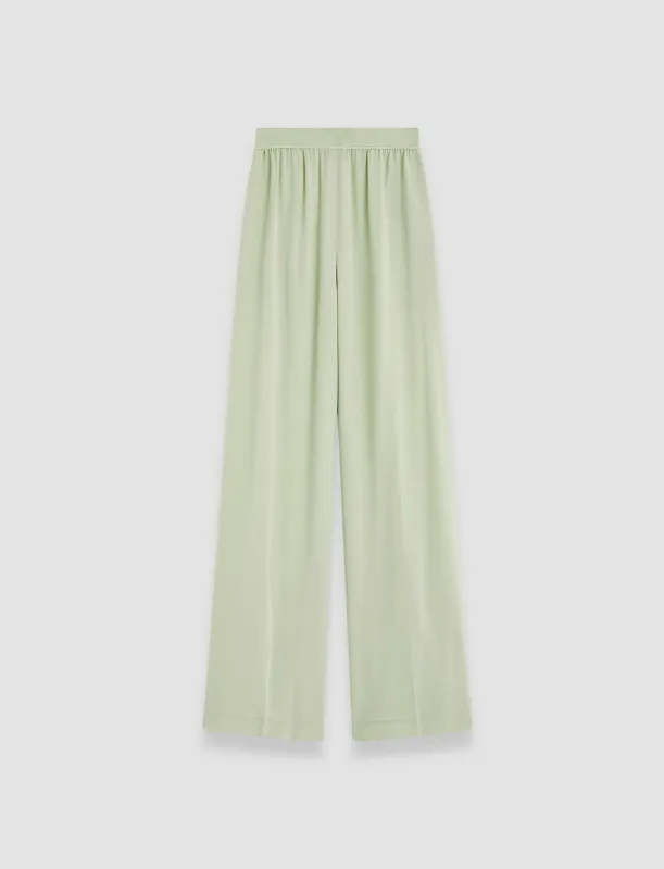 Hulin Crepe de Soie Silk Trousers sold by Joseph