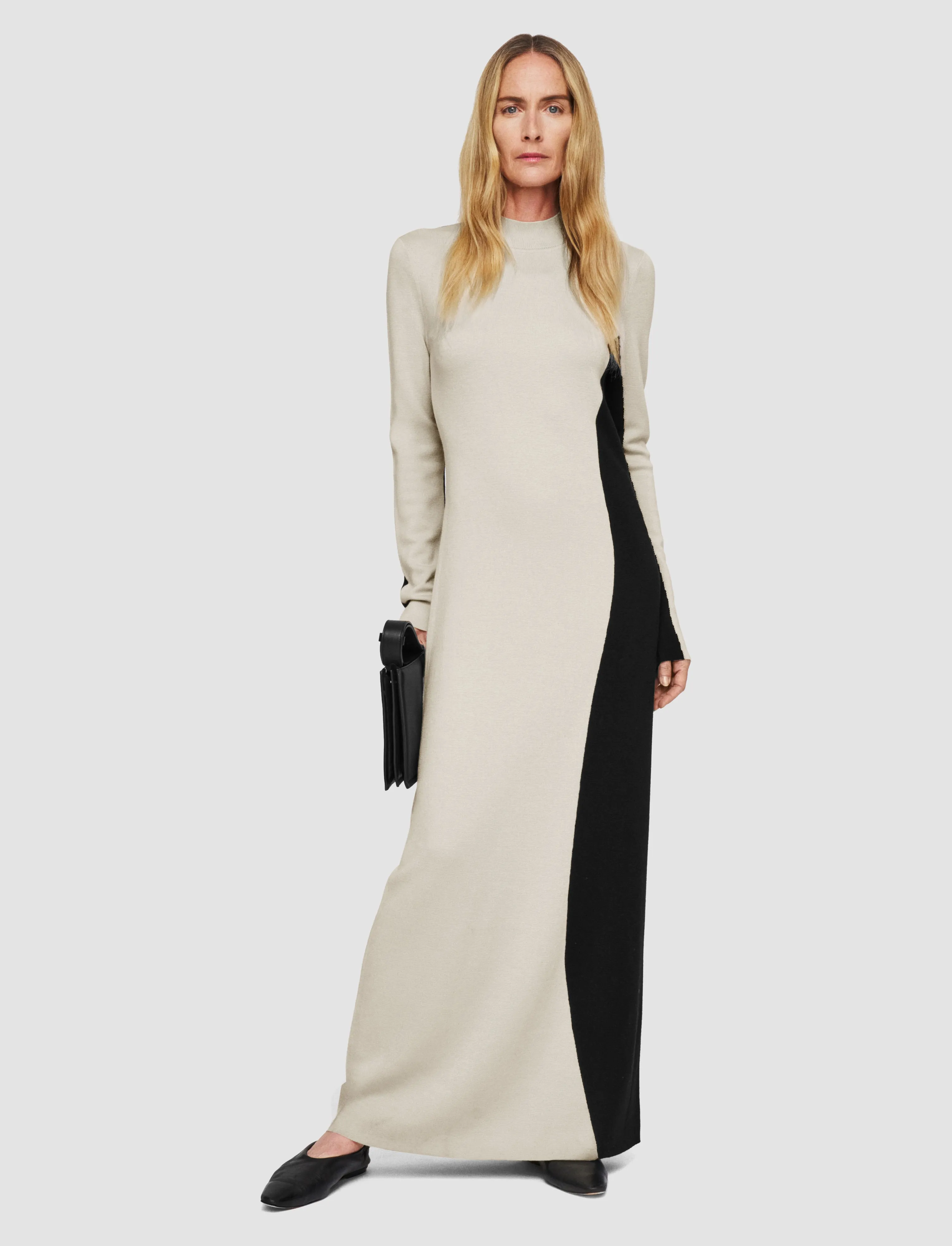 Bi-Colour Knit Dress sold by Joseph product image thumbnail 2