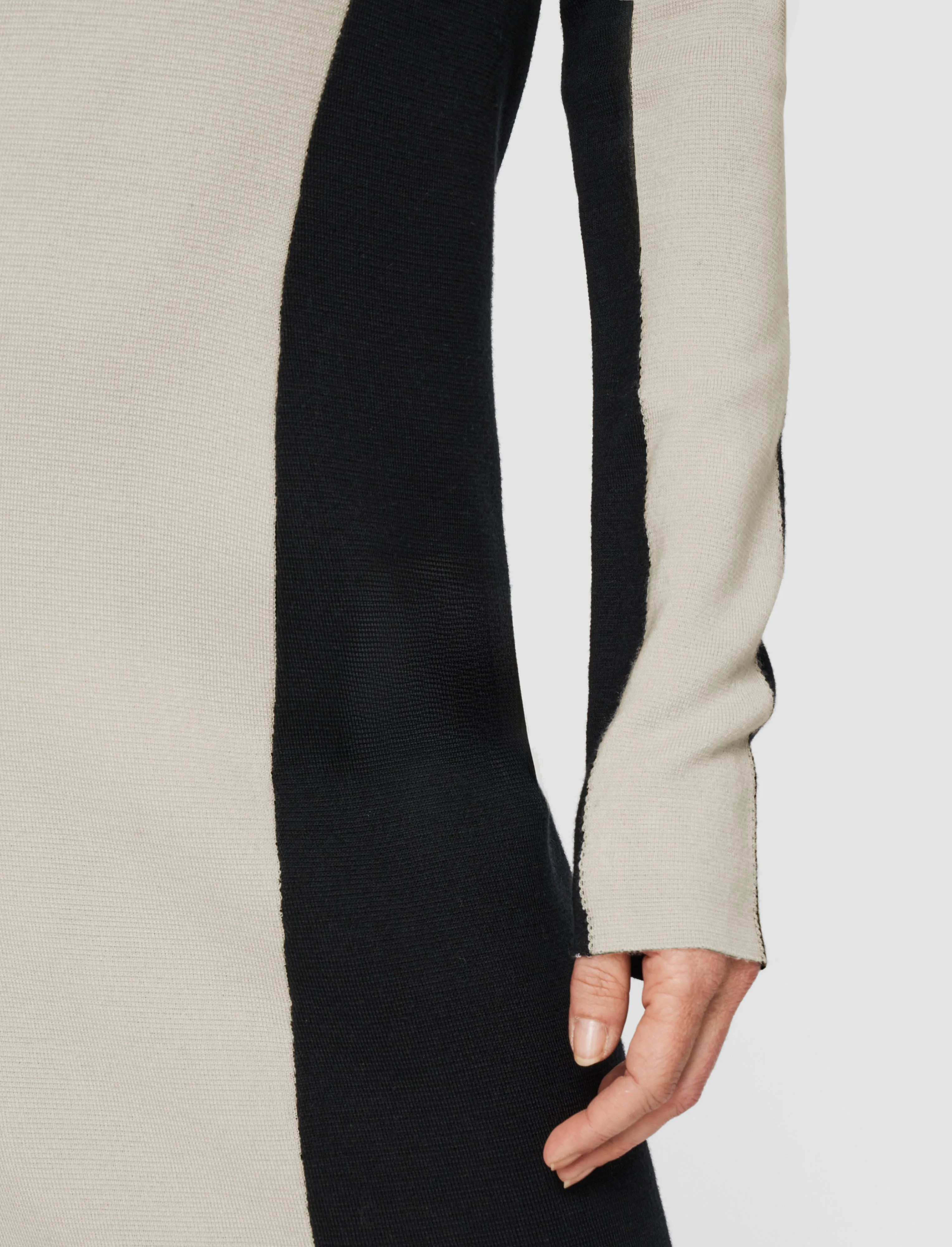 Bi-Colour Knit Dress sold by Joseph product image thumbnail 4