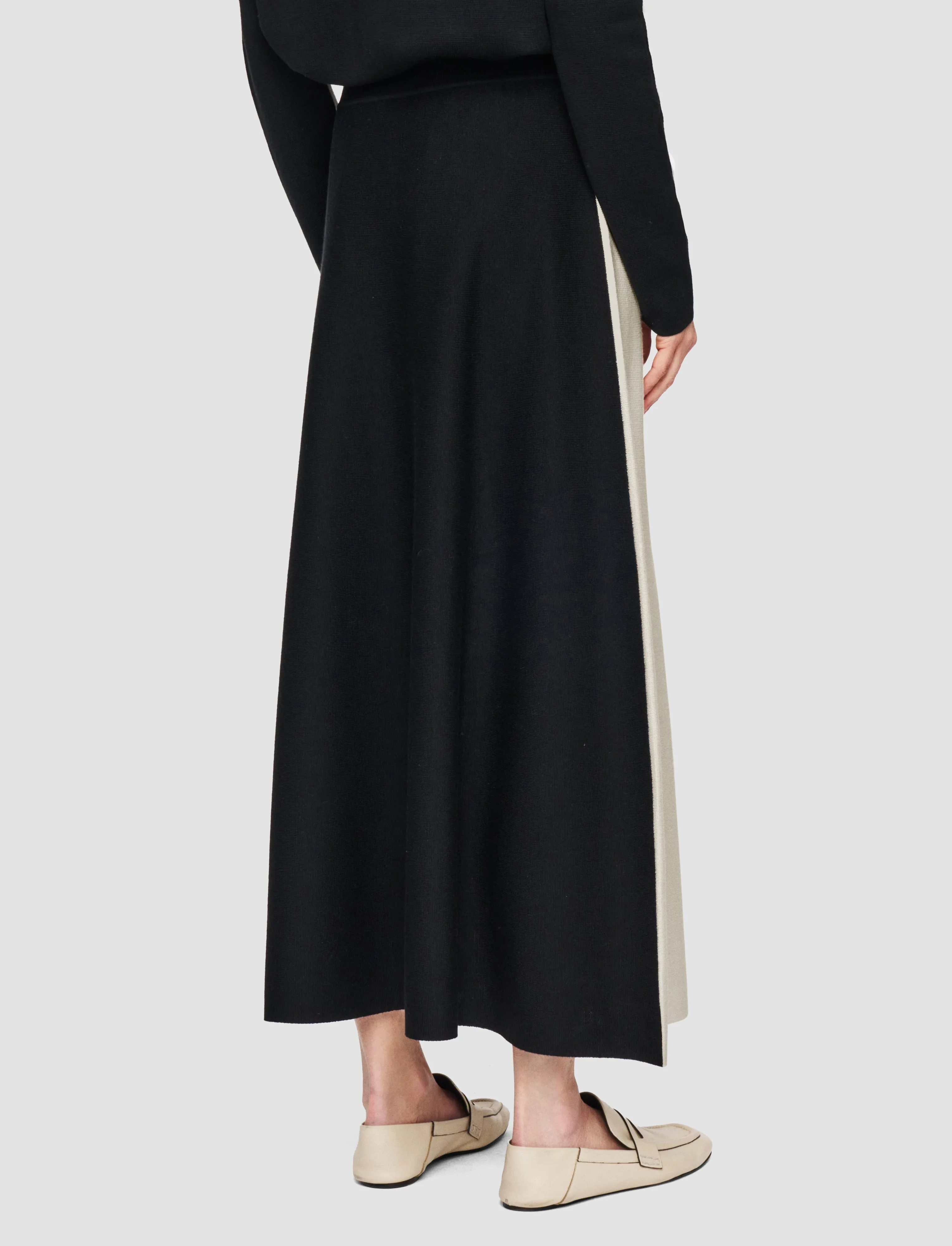 Bi-Colour Knit Skirt sold by Joseph product image thumbnail 3