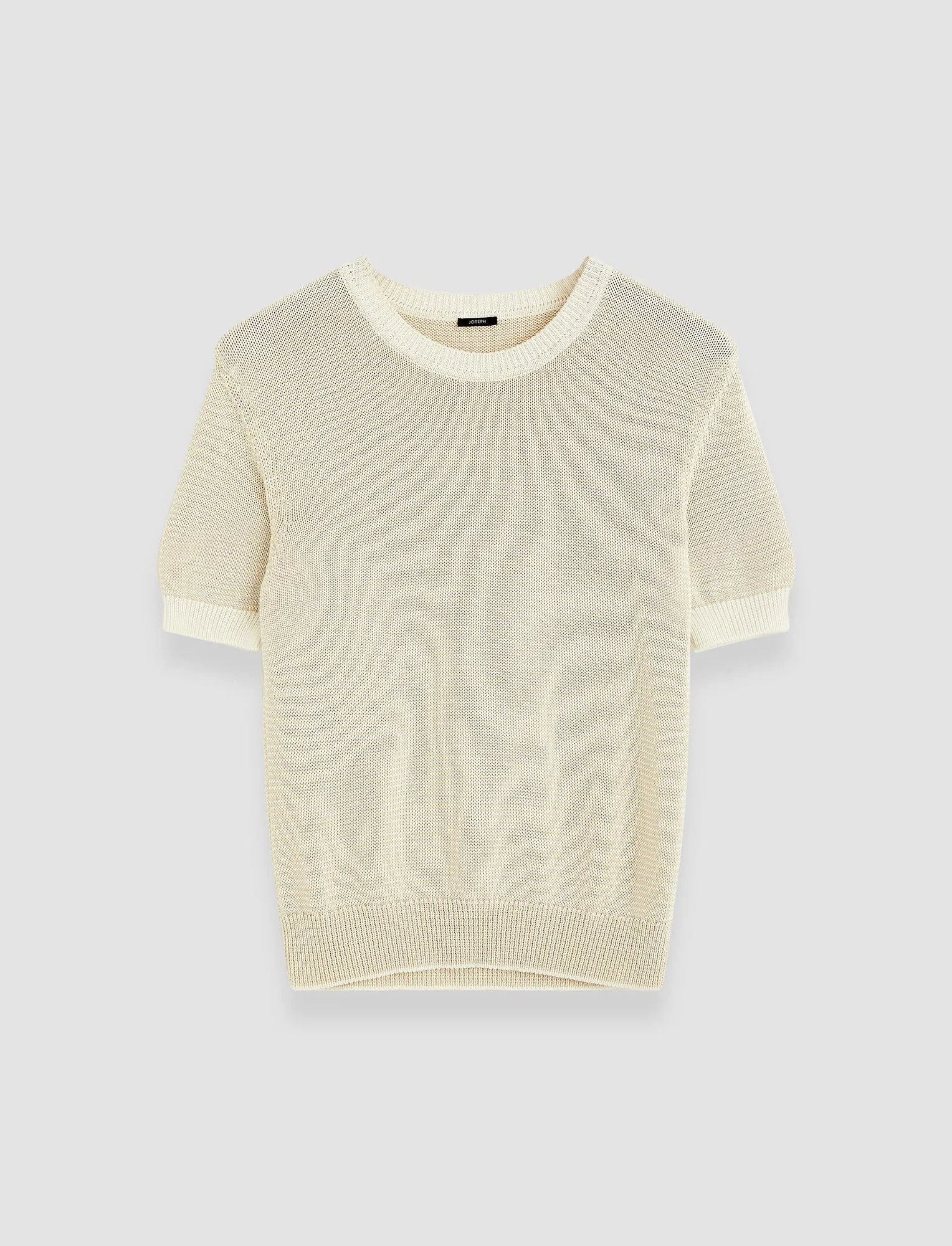 Micro Stripe Knit Top sold by Joseph