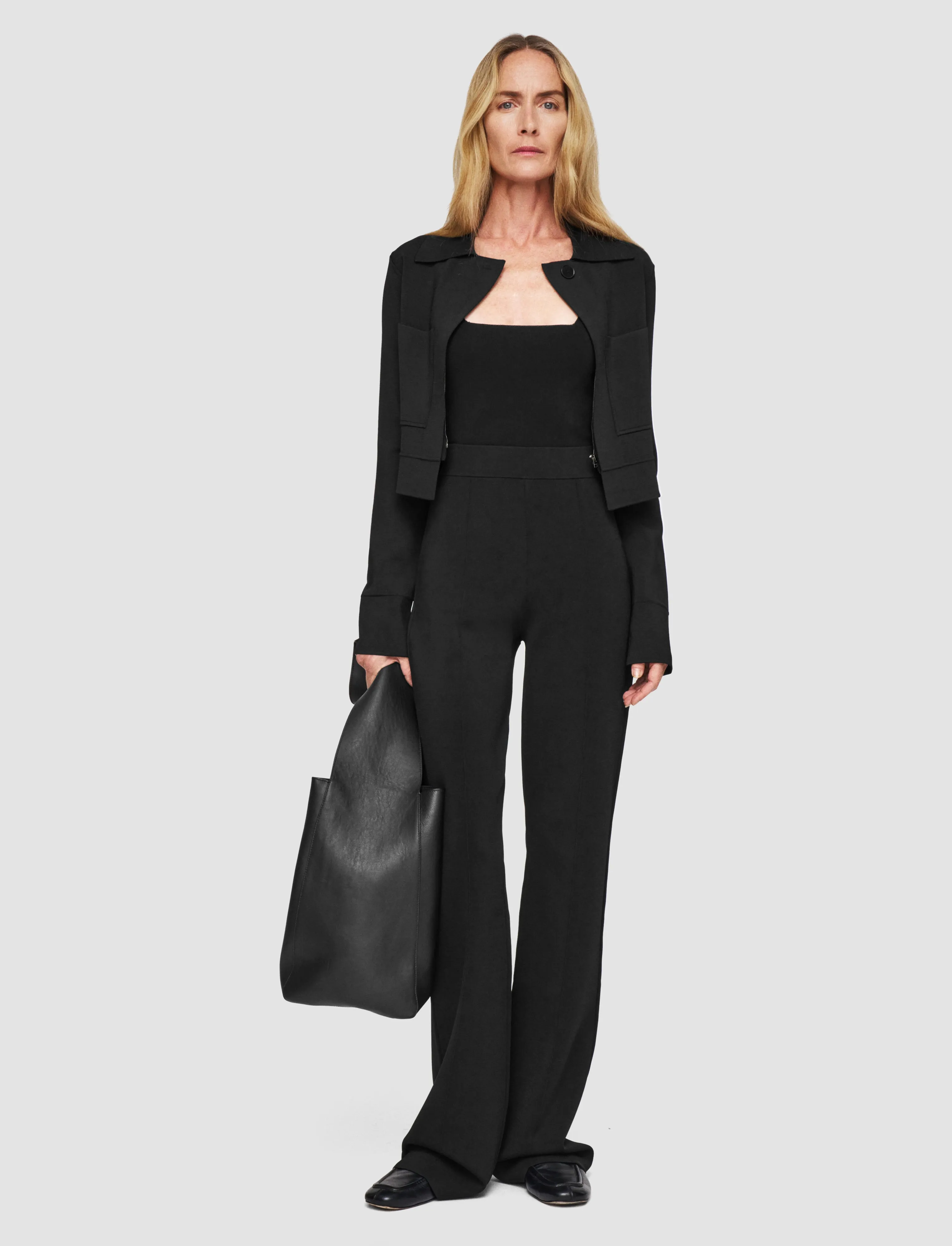 Milano Knit Stretch Trousers sold by Joseph product image thumbnail 2