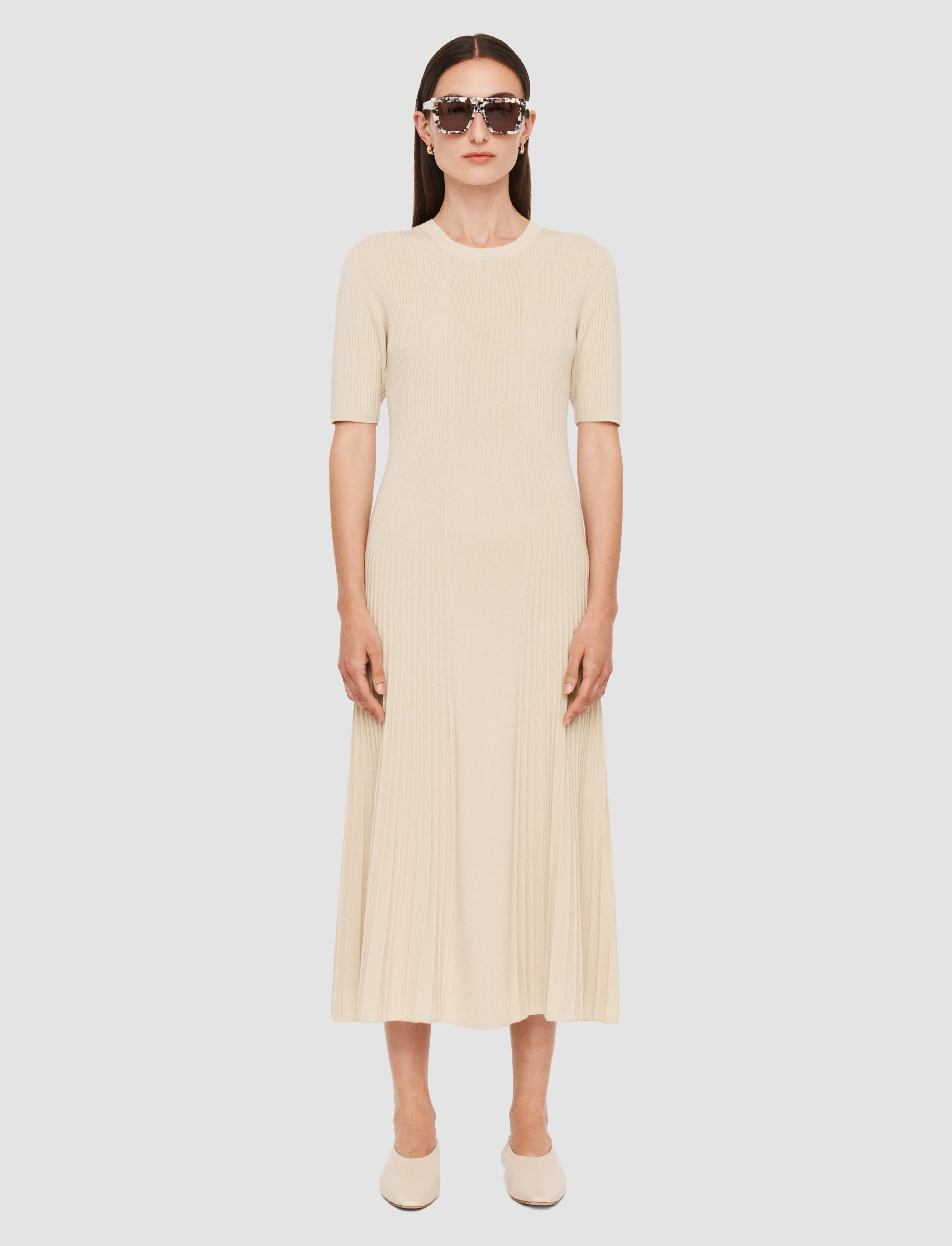 Fine Merino Rib Dress sold by Joseph product image thumbnail 3