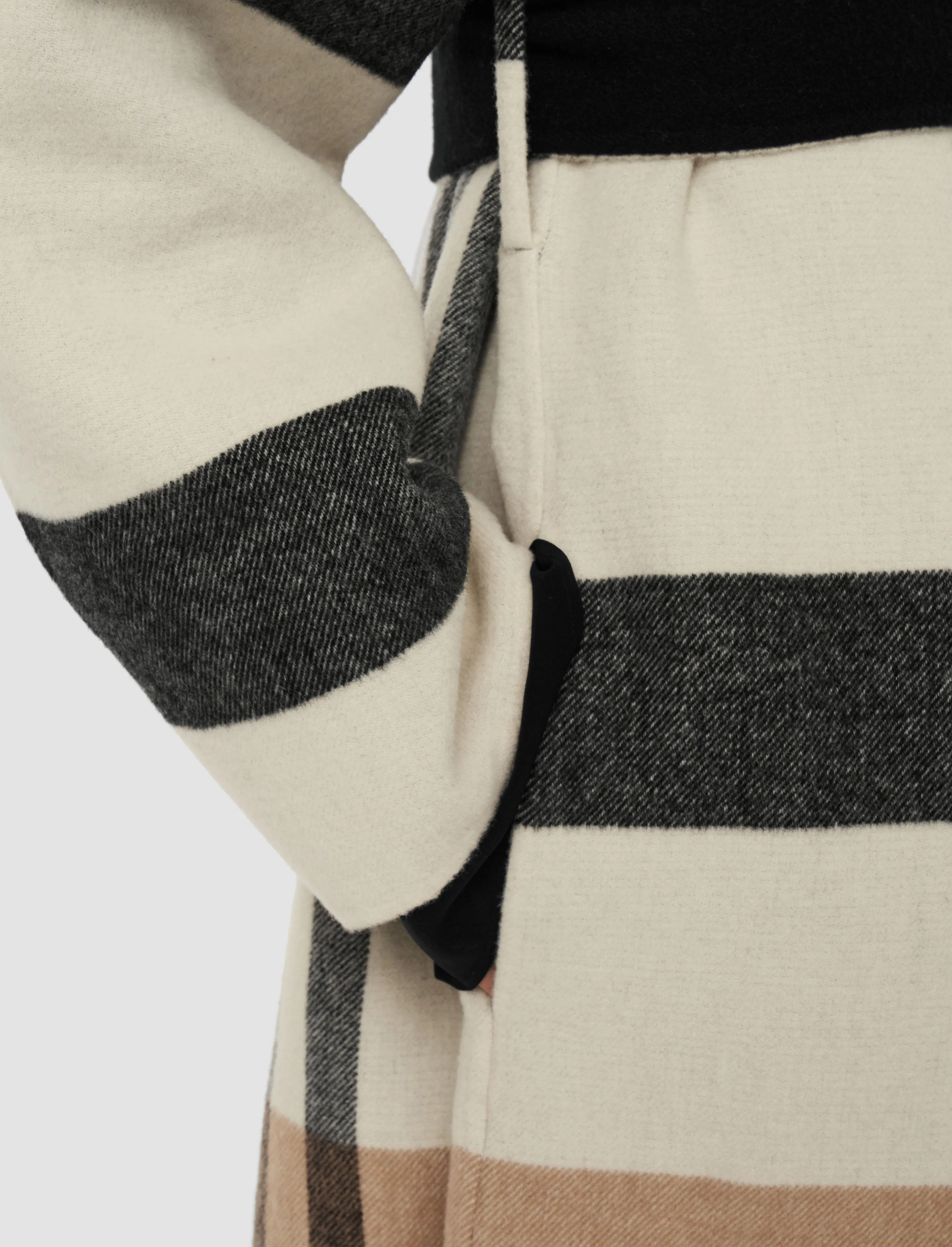 Merton Reversible Check Wool Coat sold by Joseph product image thumbnail 5