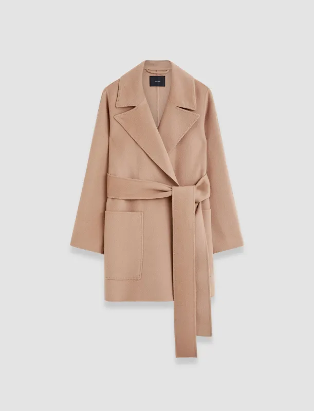 Clemence Double Face Cashmere Coat sold by Joseph