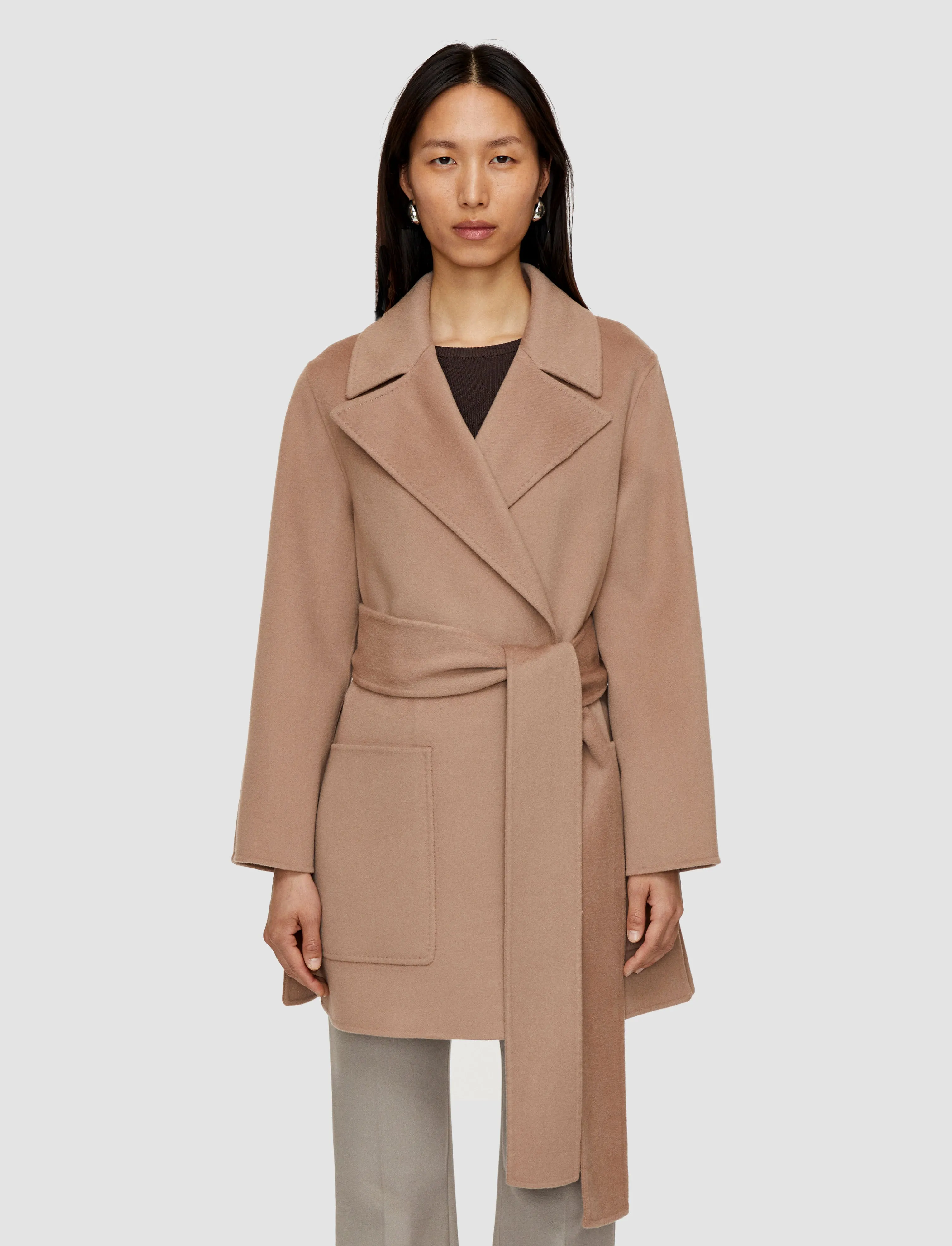 Clemence Double Face Cashmere Coat sold by Joseph product image thumbnail 3