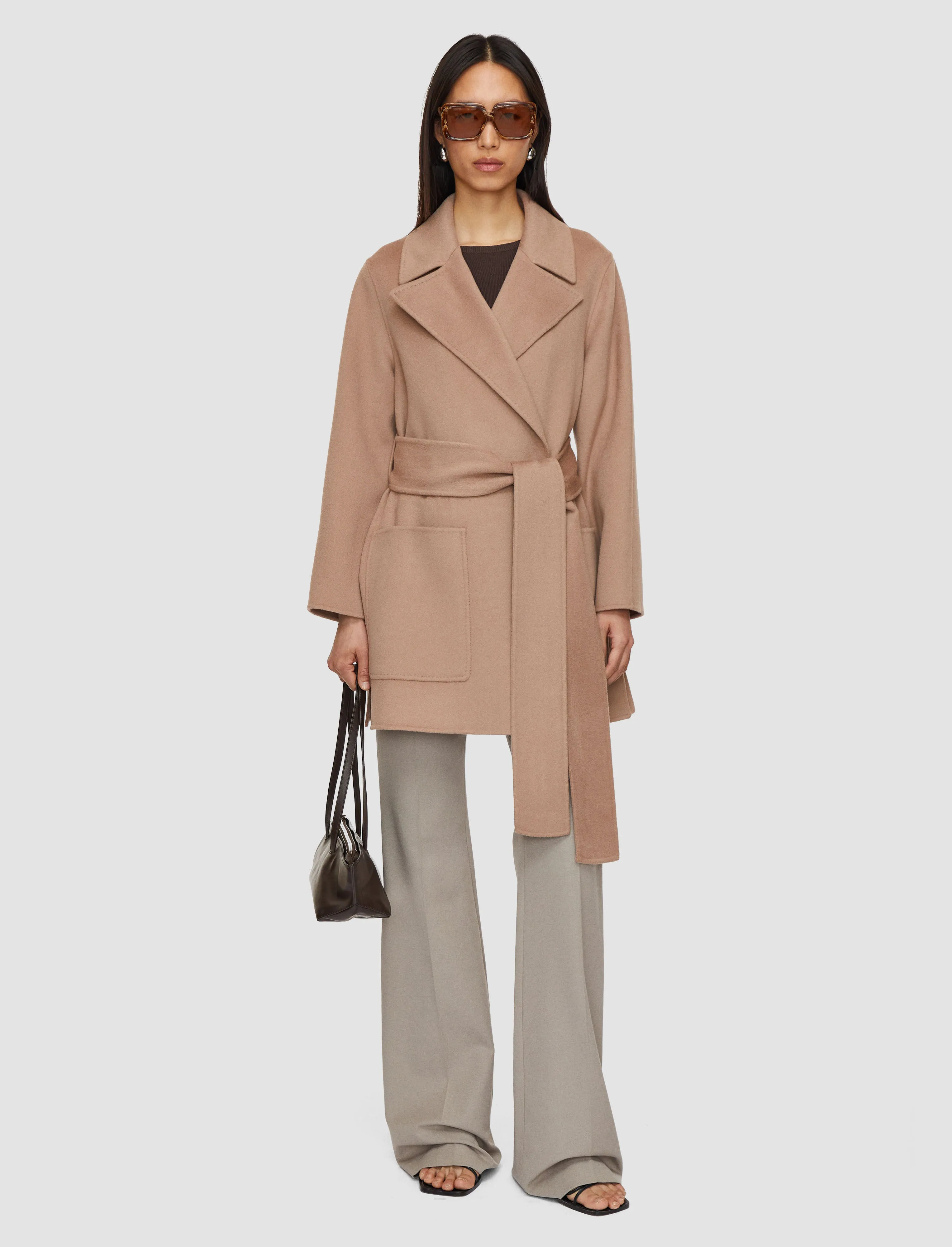 Clemence Double Face Cashmere Coat sold by Joseph product image thumbnail 2