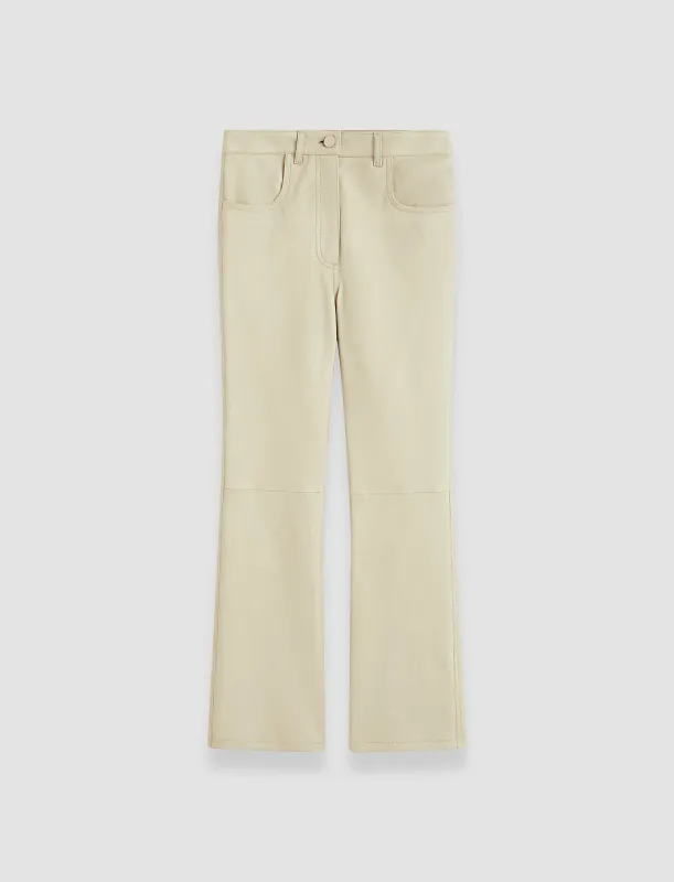 Duke Leather Stretch Trousers sold by Joseph