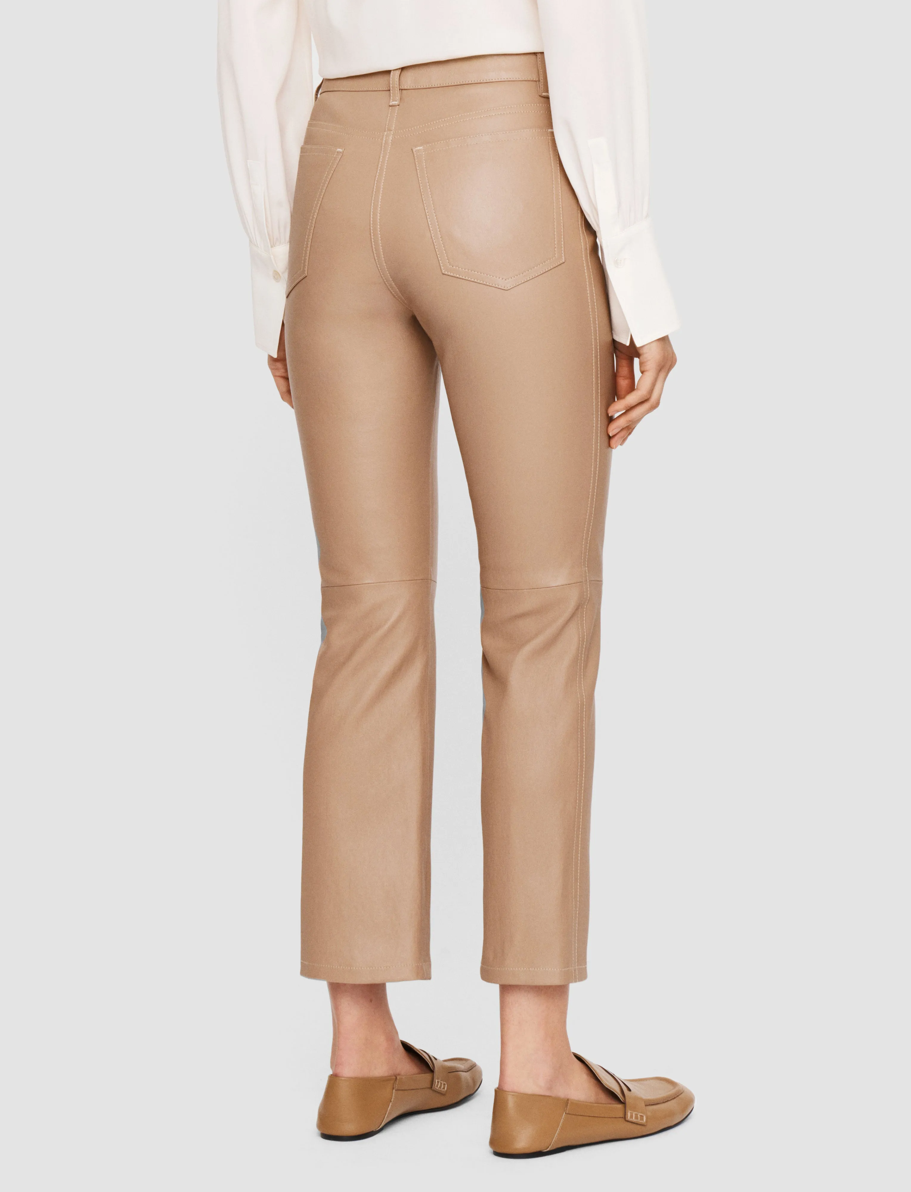 Duke Leather Stretch Trousers sold by Joseph product image thumbnail 3