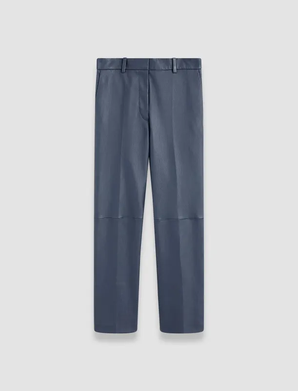 Coleman Leather Stretch Trousers sold by Joseph