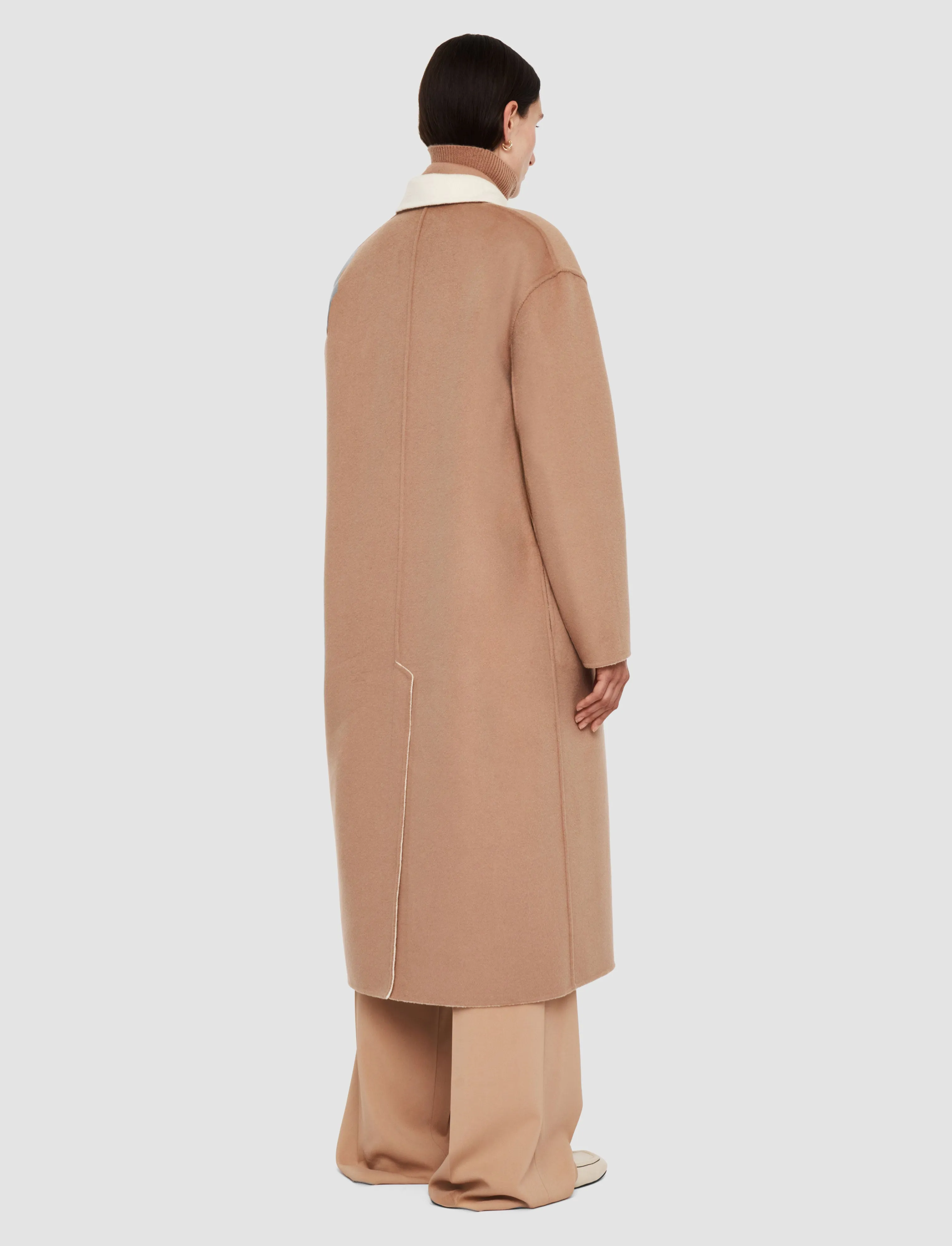 Edmond Reversible Double Face Cashmere Coat sold by Joseph product image thumbnail 3