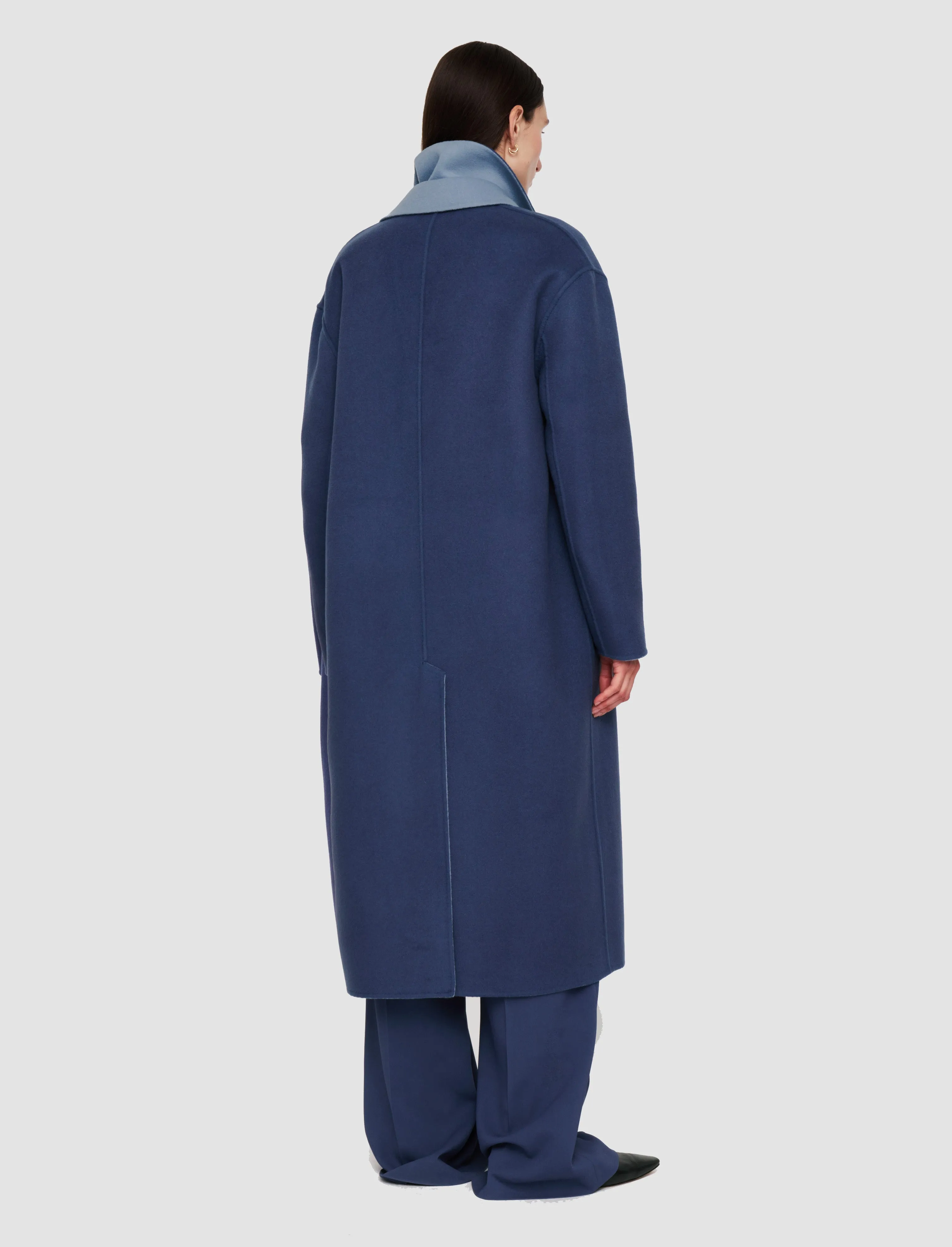 Edmond Reversible Double Face Cashmere Coat sold by Joseph product image thumbnail 3