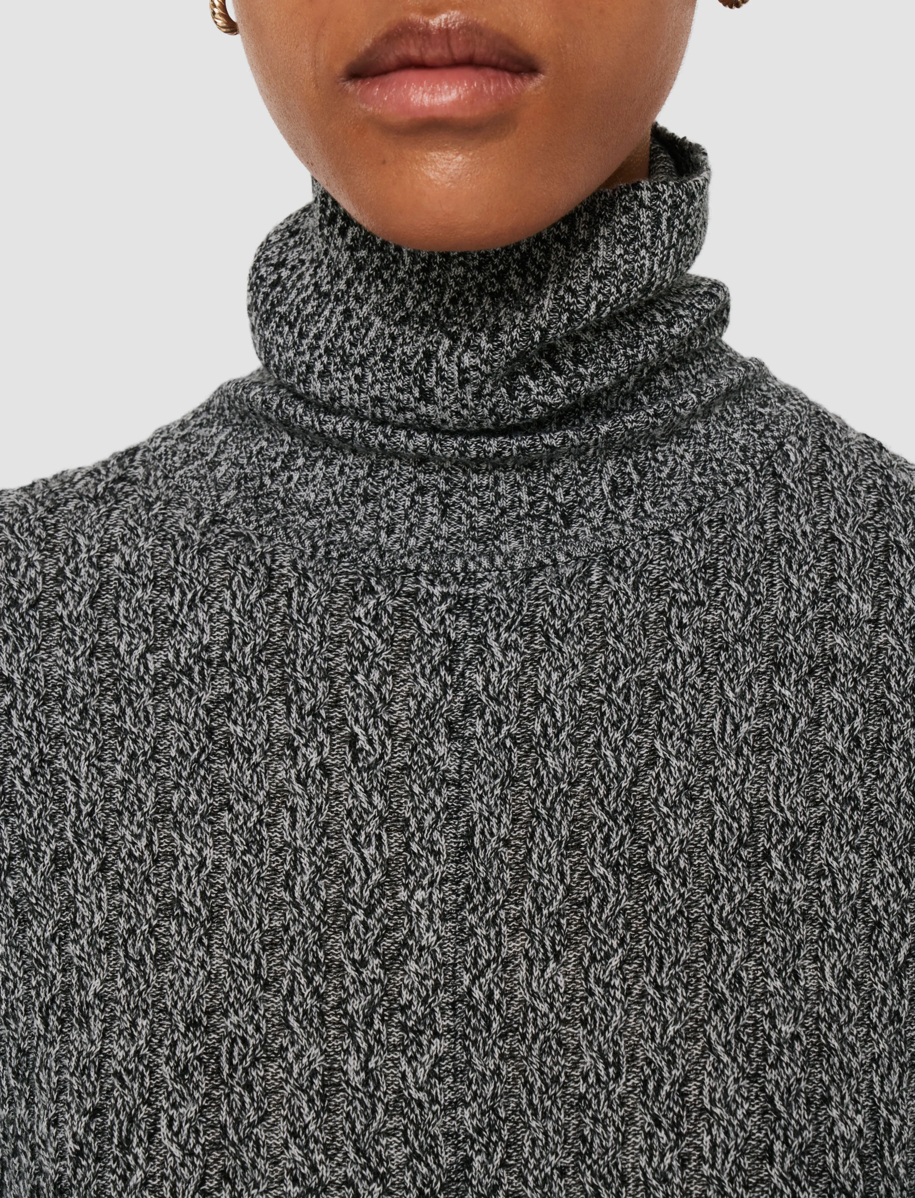 Ribbed Cable Knit Dress sold by Joseph product image thumbnail 4