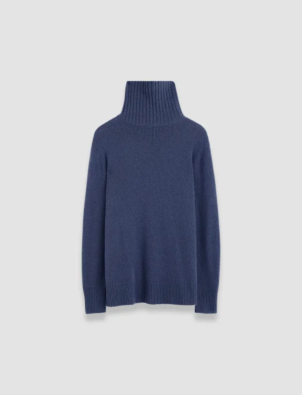 Open Cashmere High Neck Jumper sold by Joseph