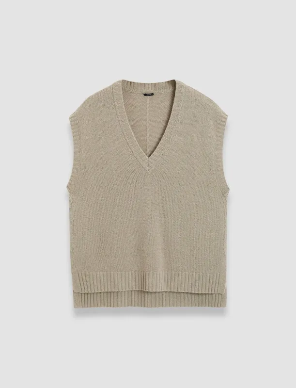 Open Cashmere Vest sold by Joseph