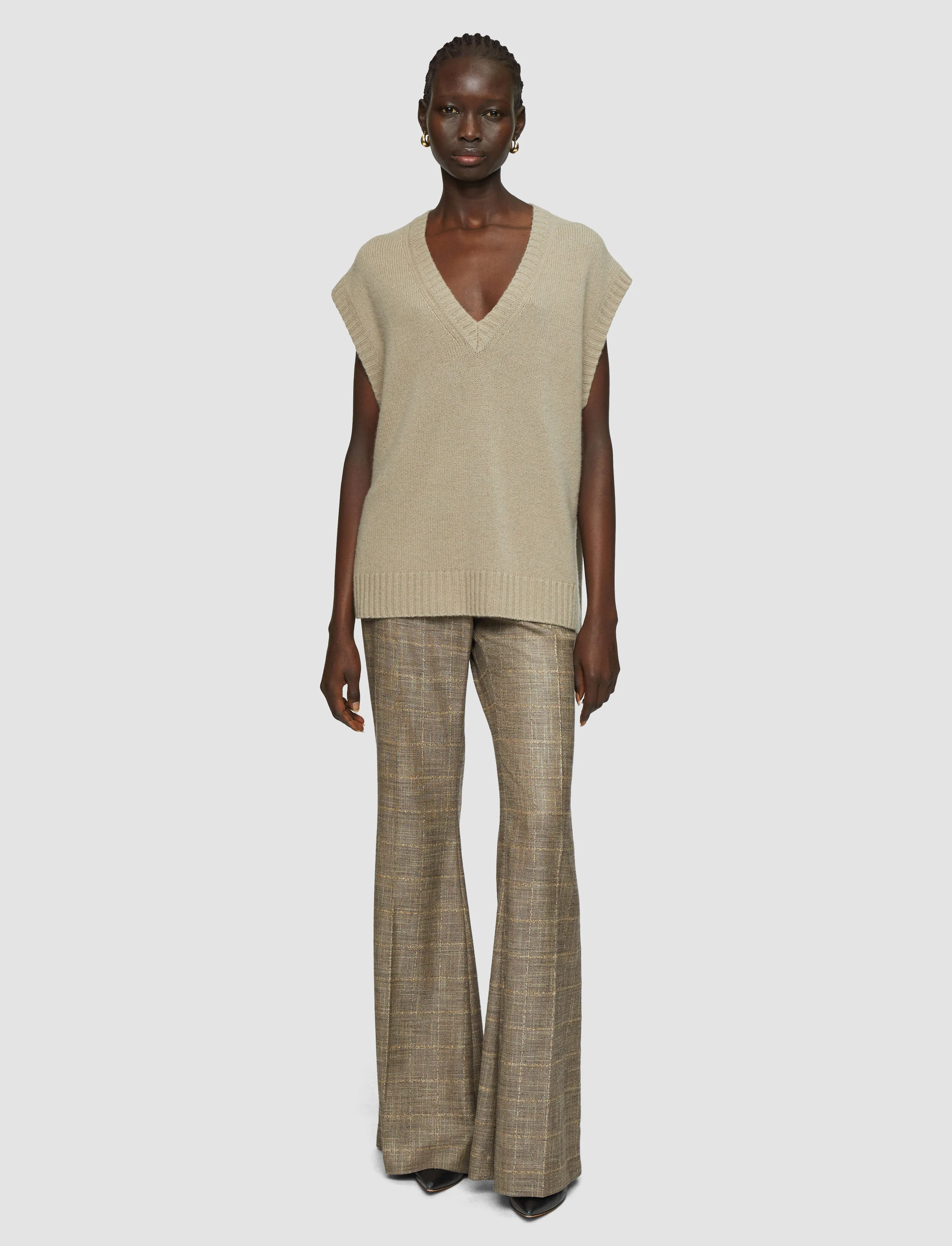 Open Cashmere Vest sold by Joseph product image thumbnail 2