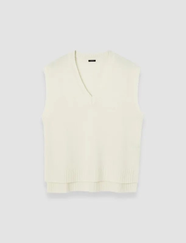 Open Cashmere Vest sold by Joseph