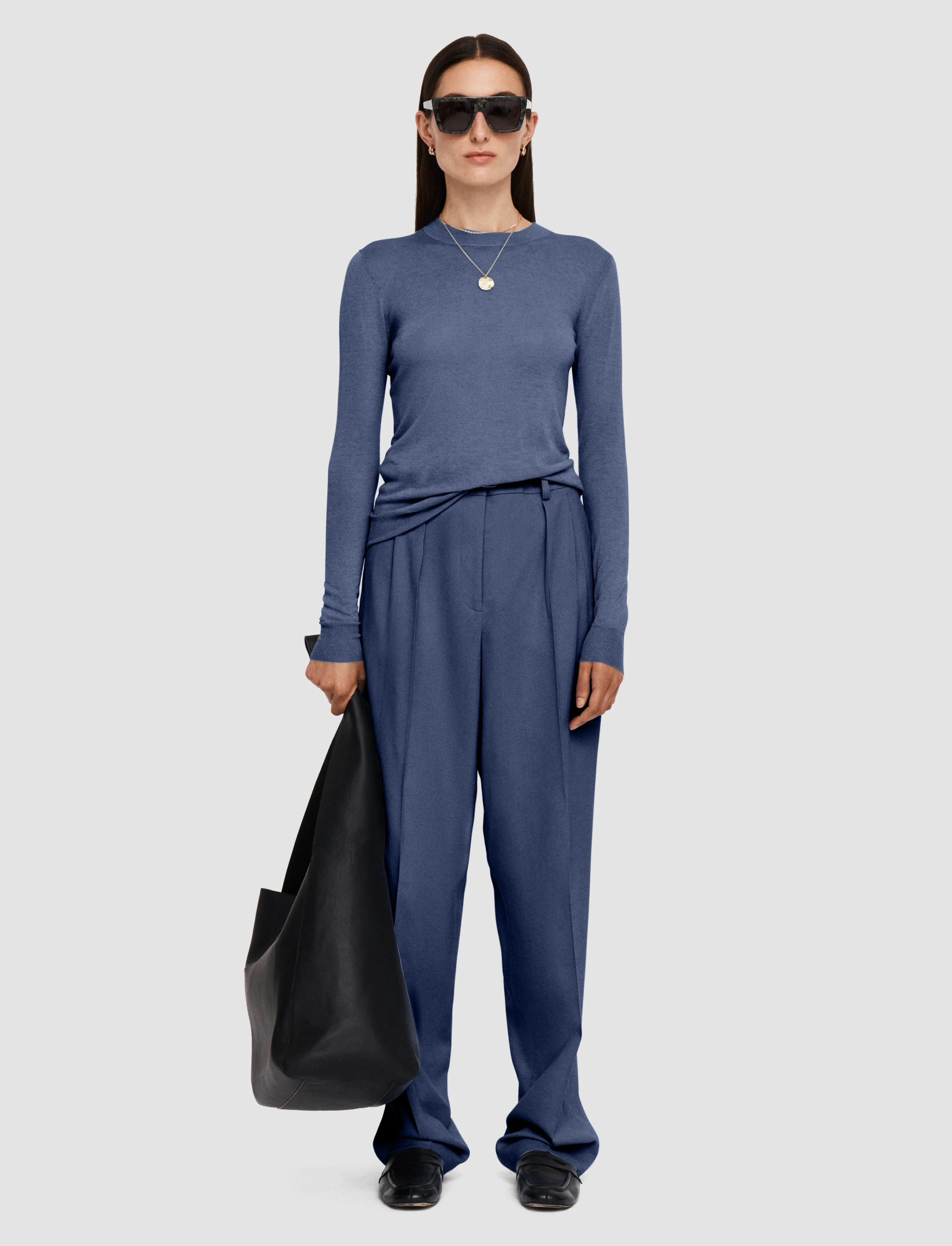 Cashair Round Neck Jumper sold by Joseph product image thumbnail 2