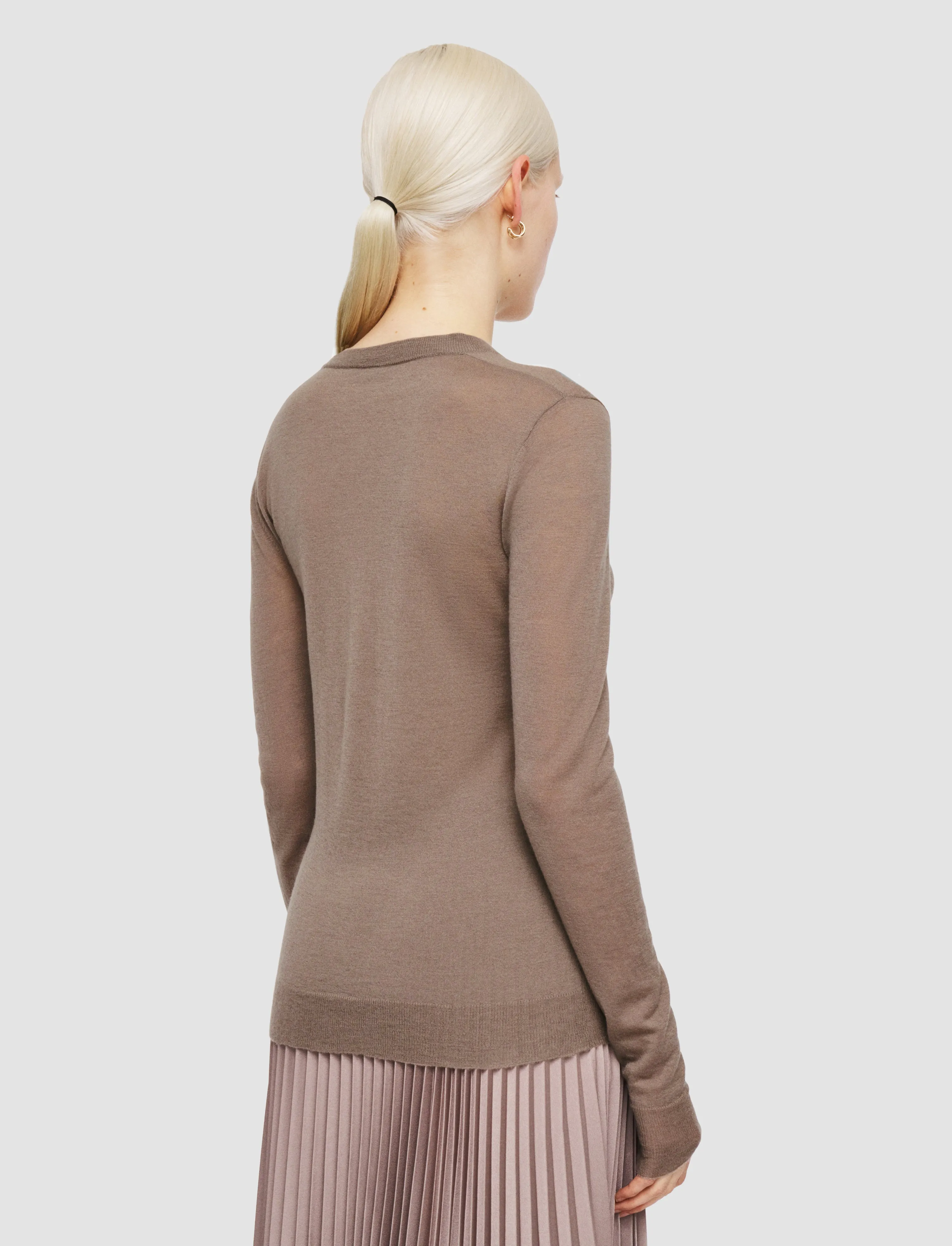 Cashair Round Neck Jumper sold by Joseph product image thumbnail 4
