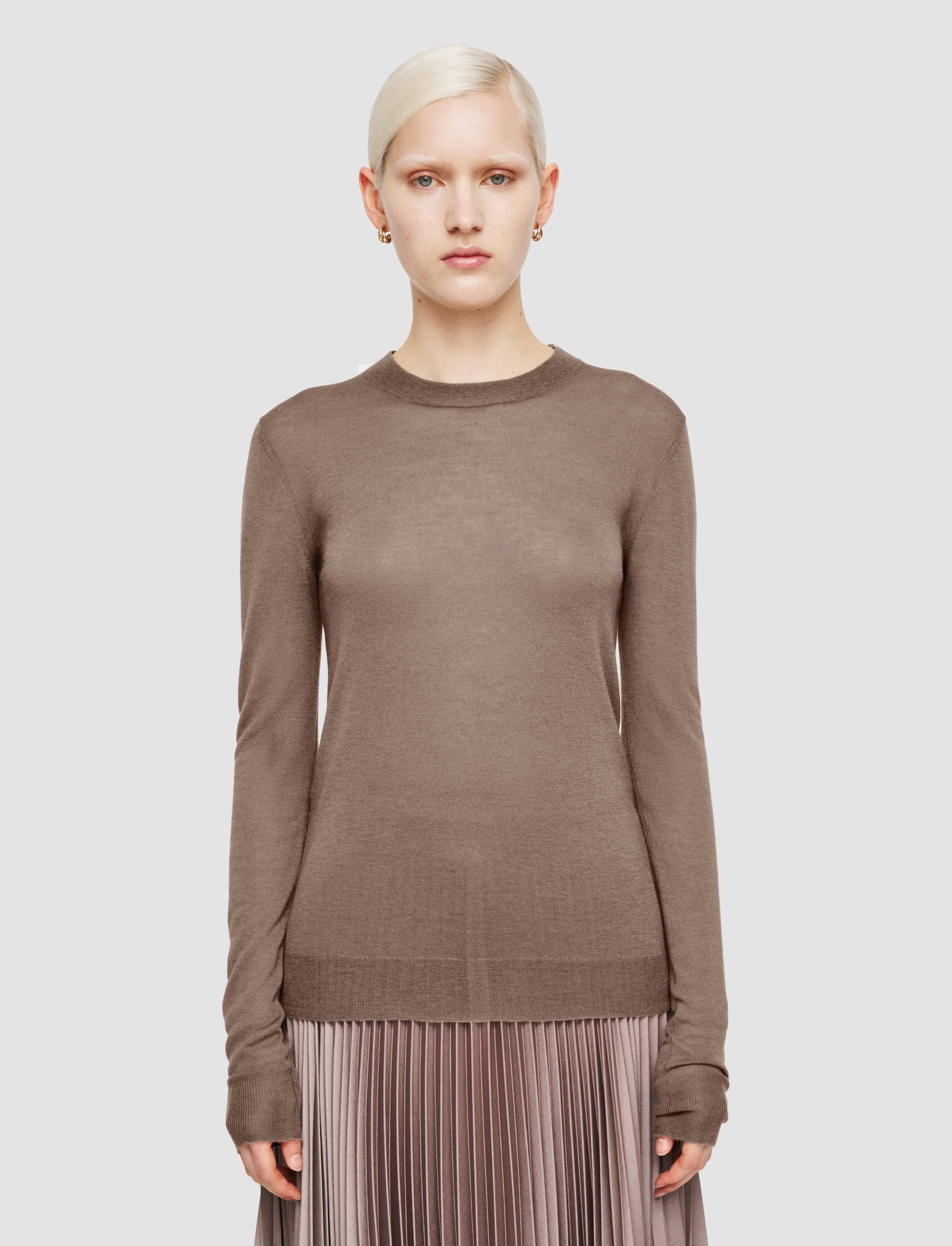 Cashair Round Neck Jumper sold by Joseph product image thumbnail 3