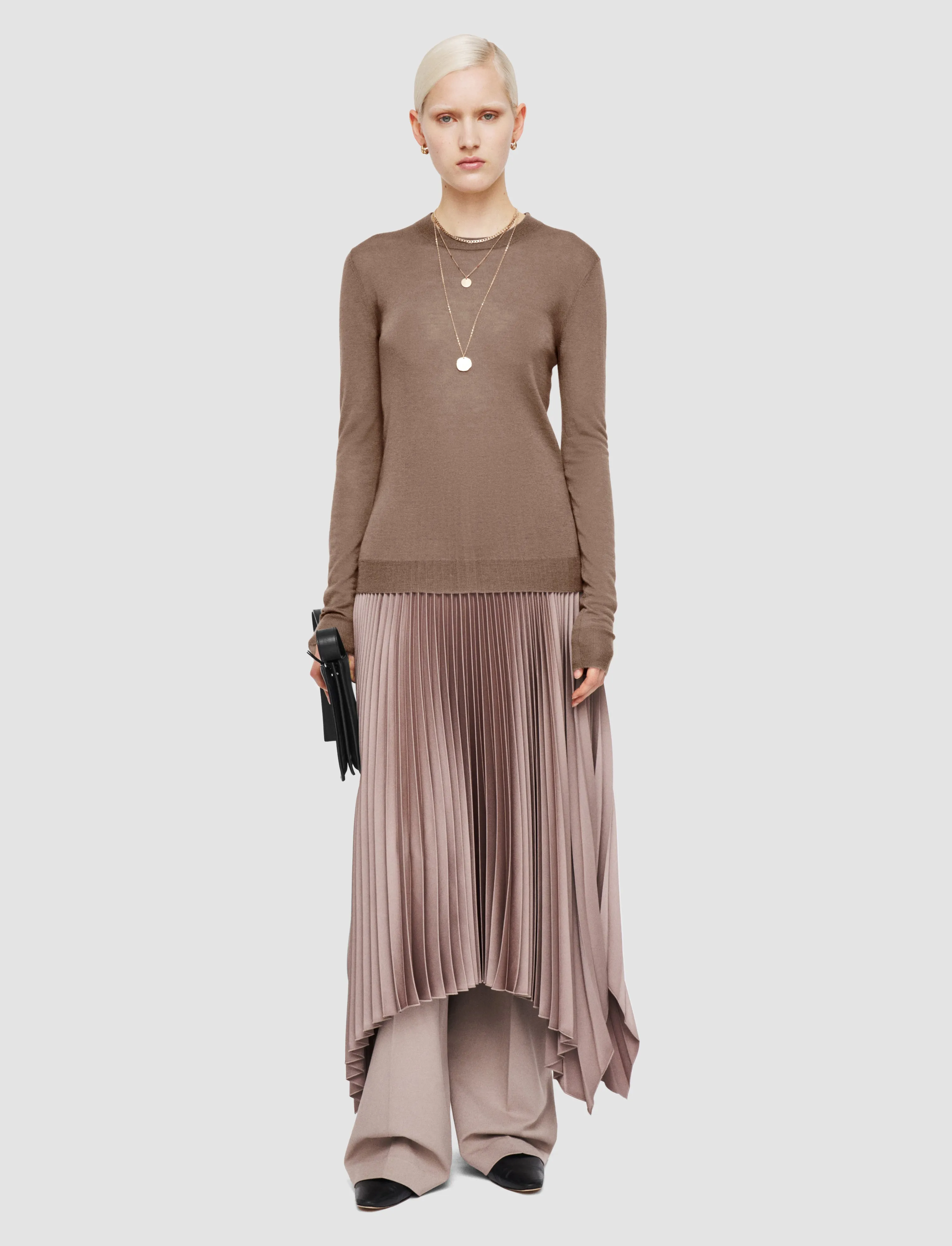 Cashair Round Neck Jumper sold by Joseph product image thumbnail 2