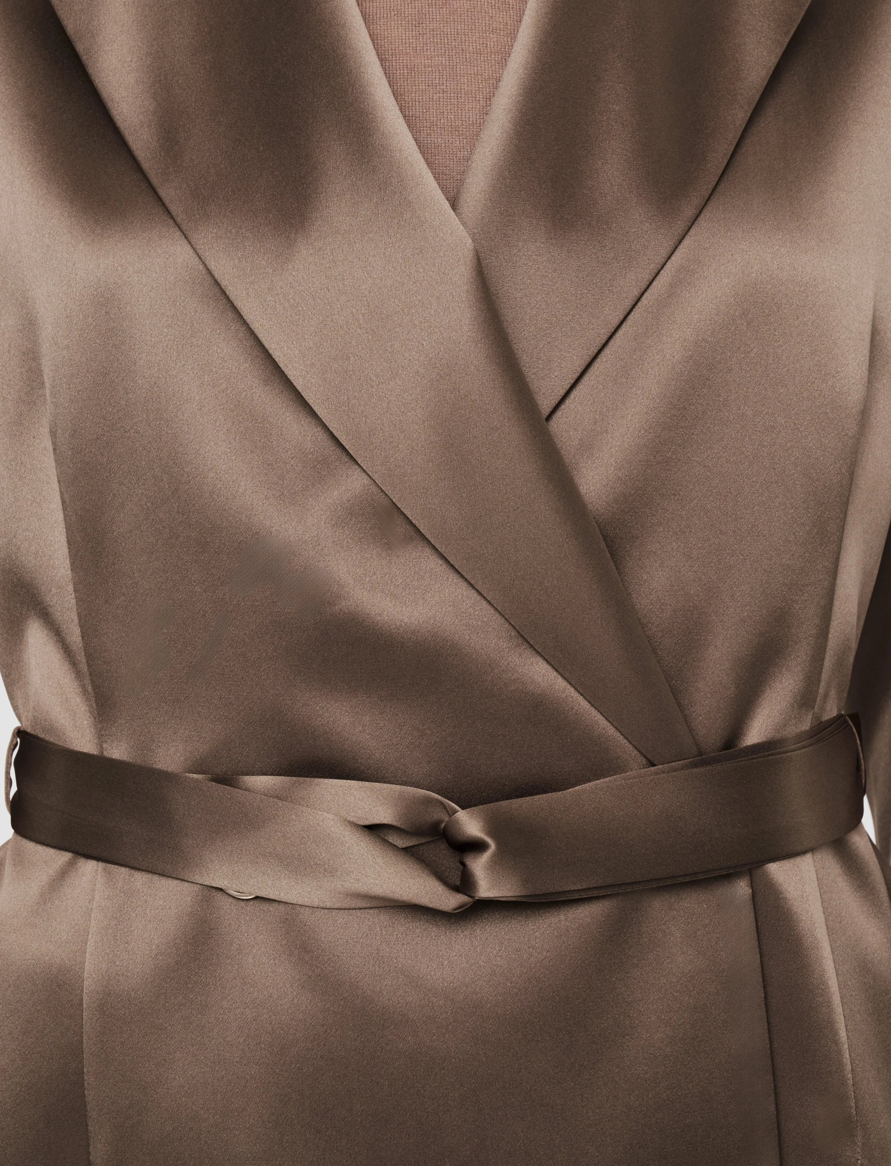 Joubert Silk Satin Jacket sold by Joseph product image thumbnail 5