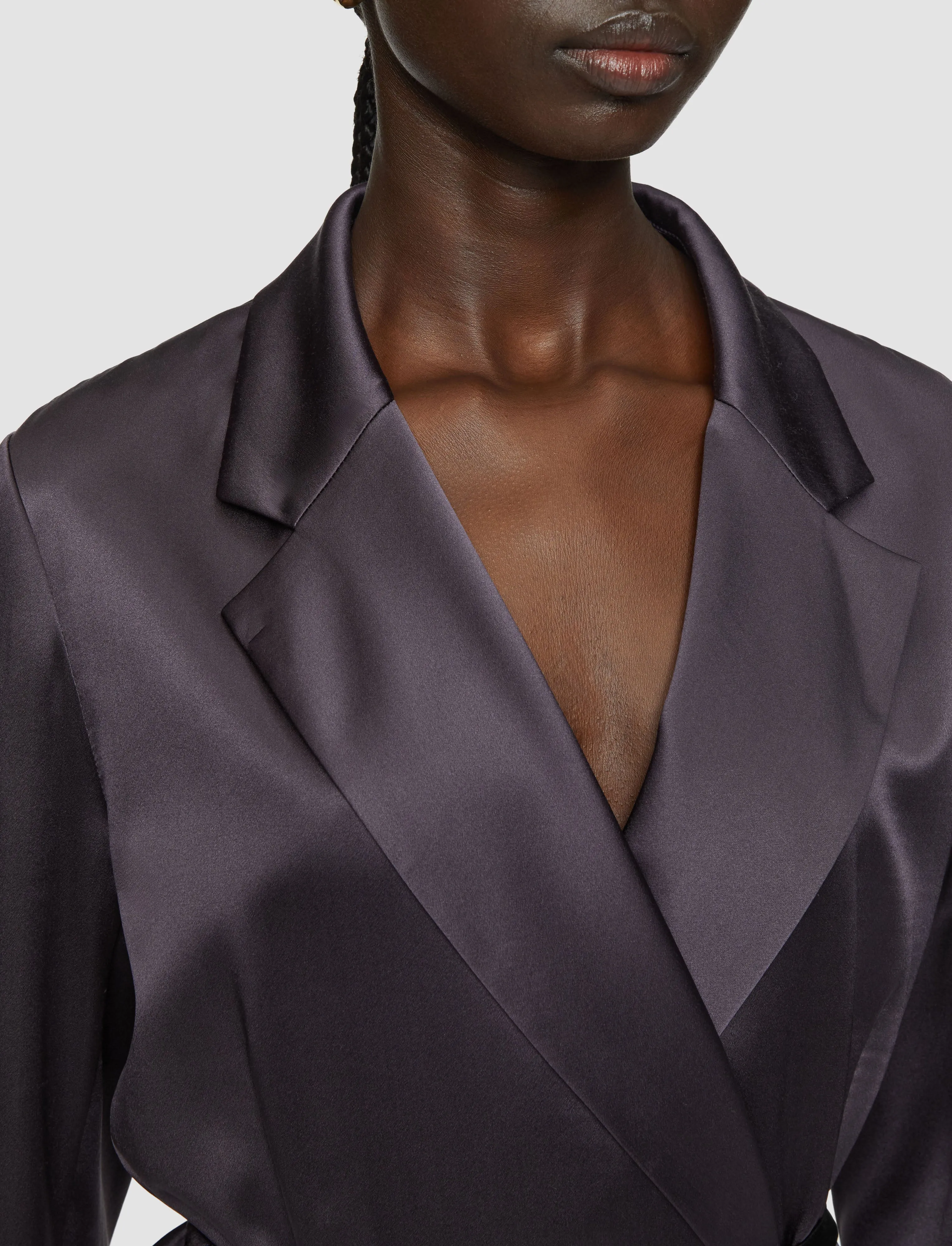 Joubert Silk Satin Jacket sold by Joseph product image thumbnail 5