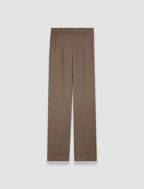 Tova Silk Satin Trousers sold by Joseph