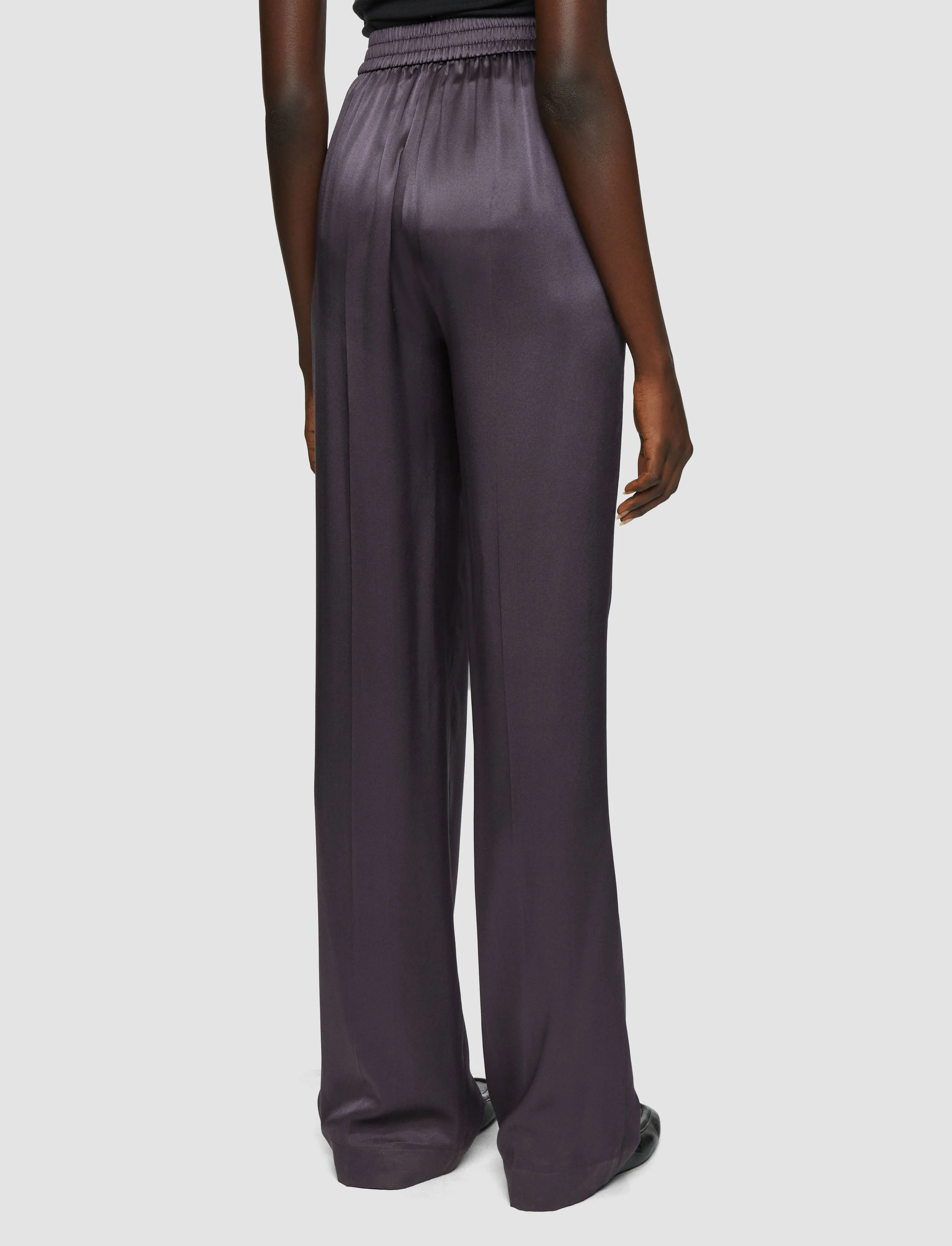 Tova Silk Satin Trousers sold by Joseph product image thumbnail 3