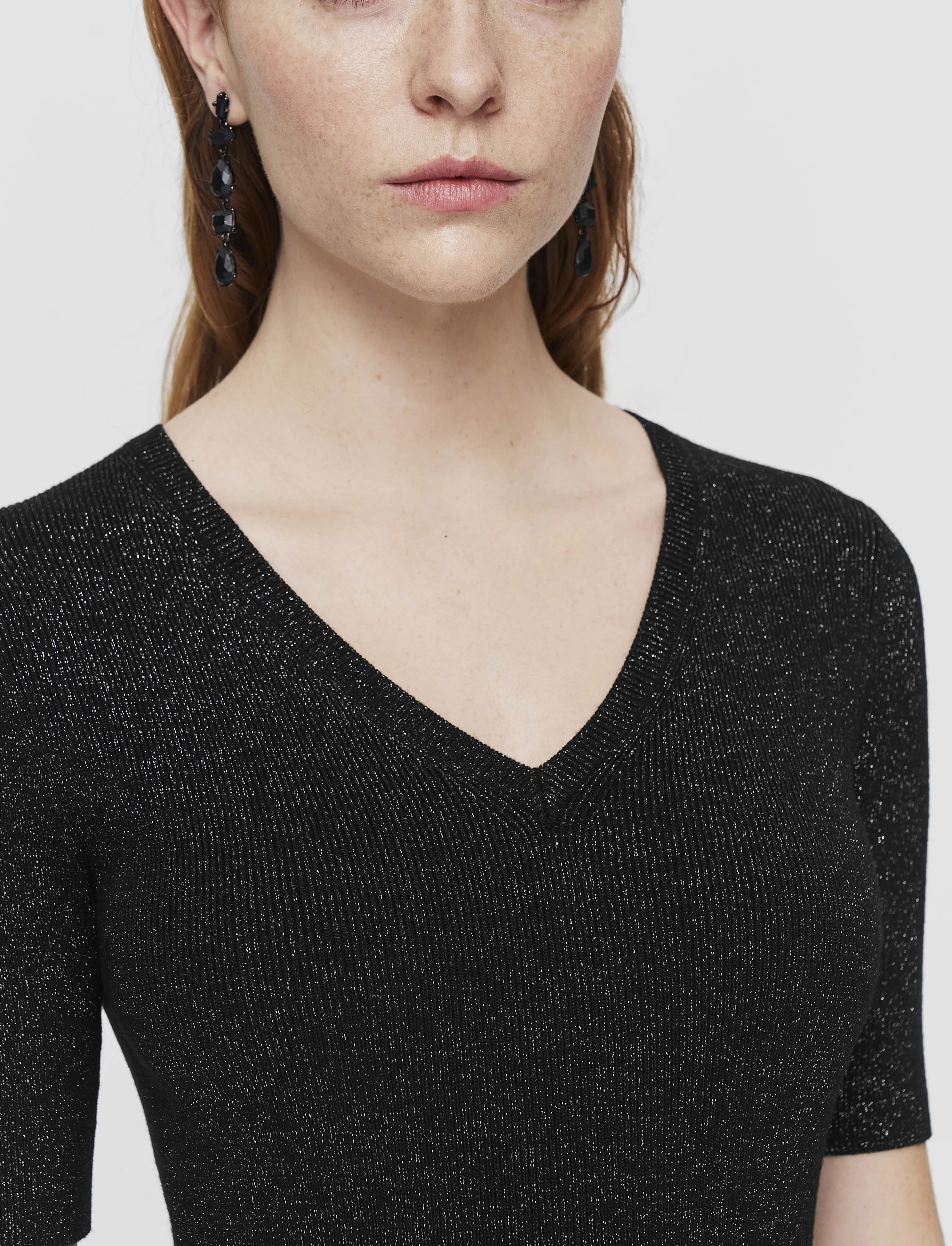 Domat Pleated Lurex Dress sold by Joseph product image thumbnail 4