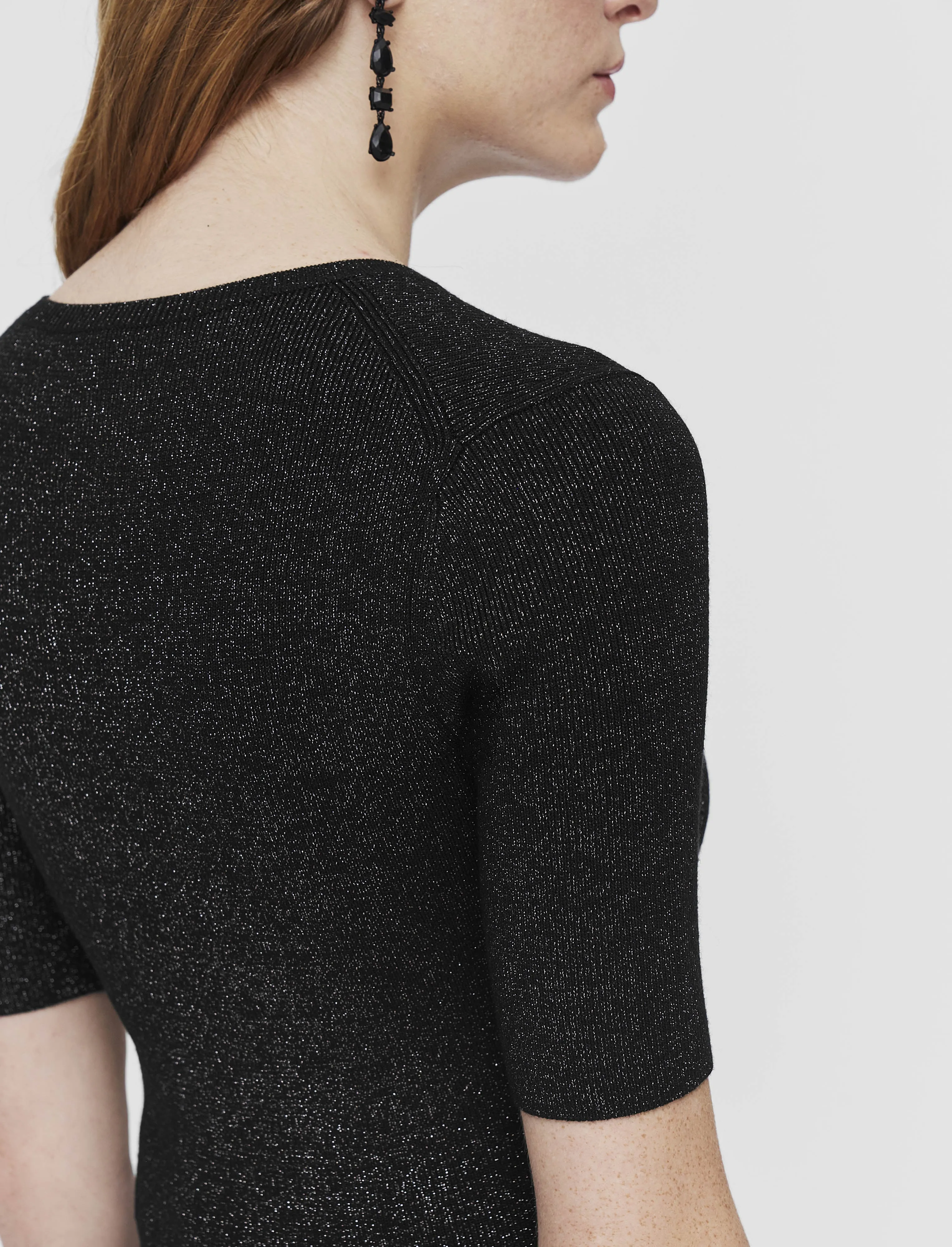 Domat Pleated Lurex Dress sold by Joseph product image thumbnail 5