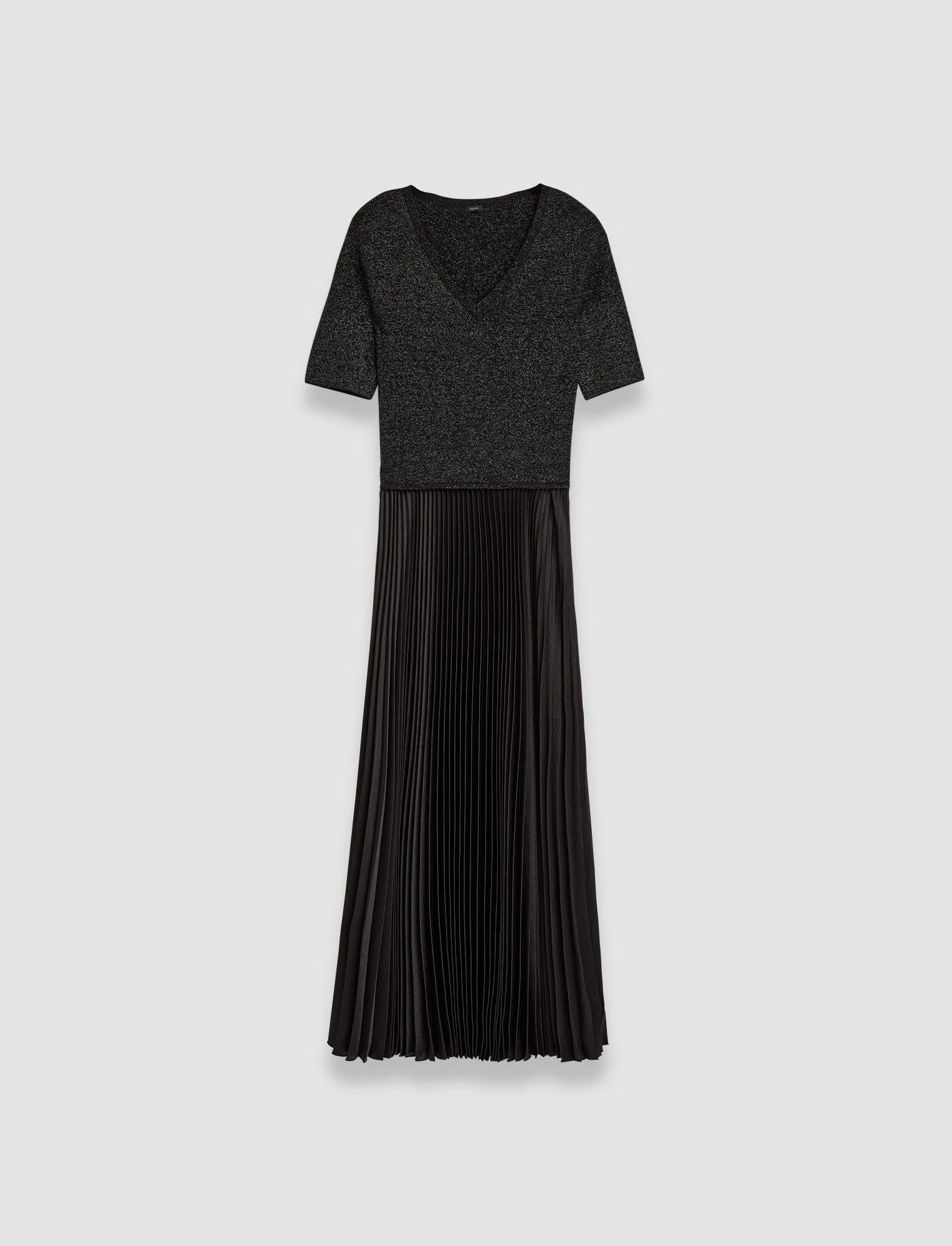 Domat Pleated Lurex Dress sold by Joseph