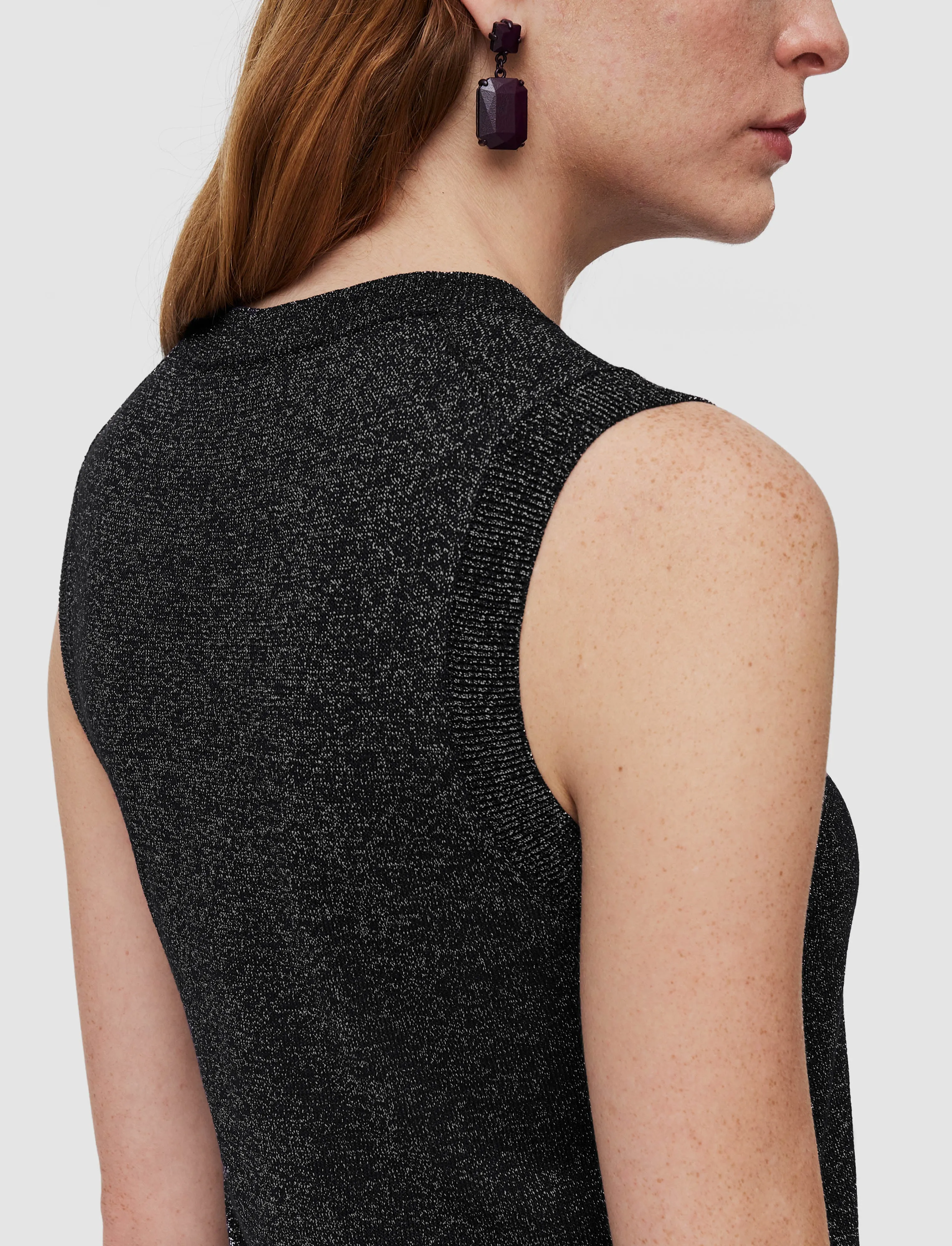 Lurex Knit Tank Top sold by Joseph product image thumbnail 5